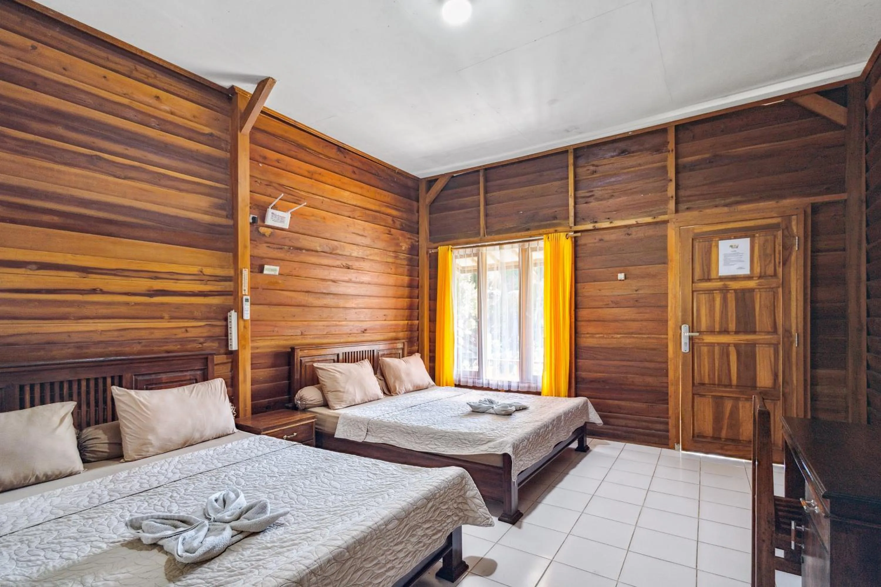 Bed in Sawarna Little Hula Hula