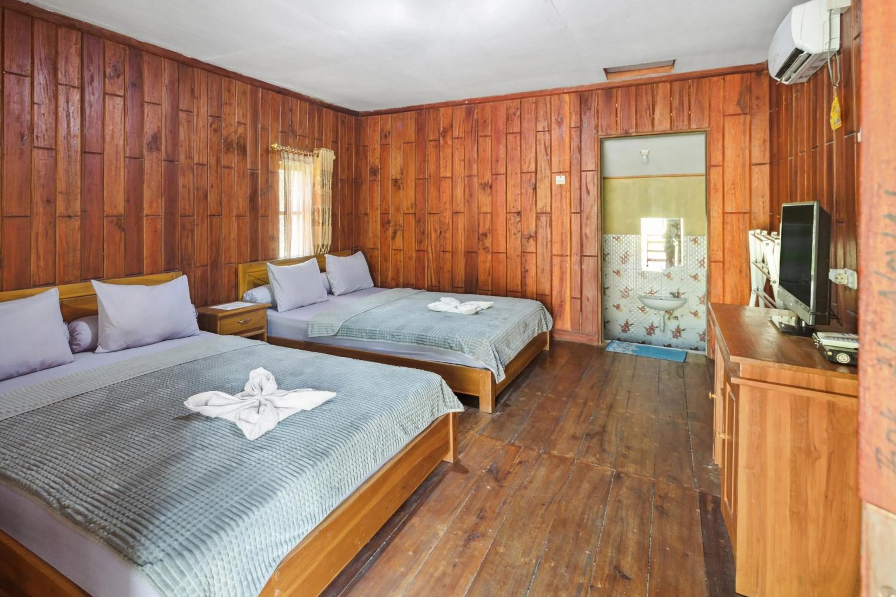 Bed in Sawarna Little Hula Hula