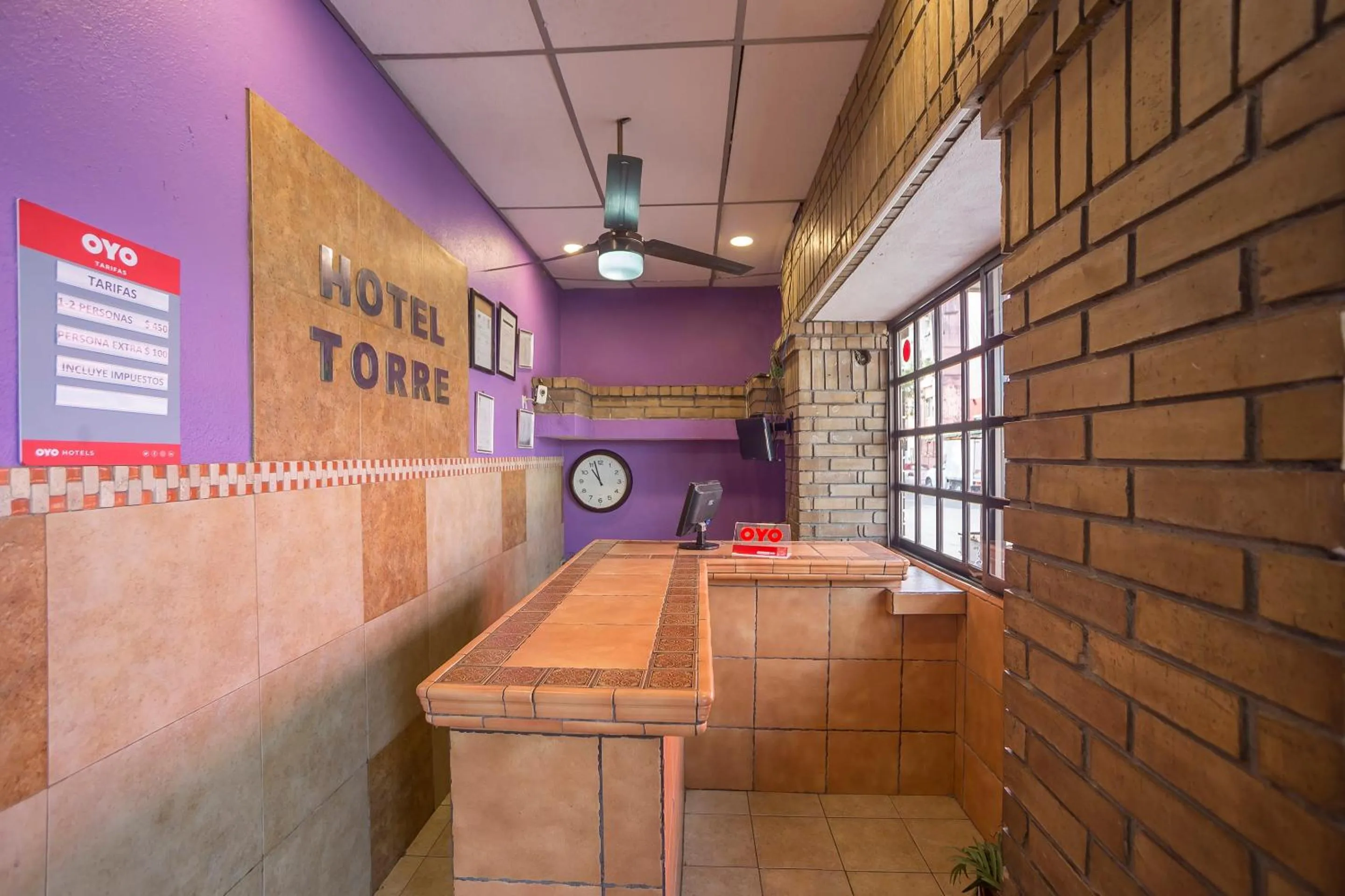 Lobby or reception in Hotel Torre