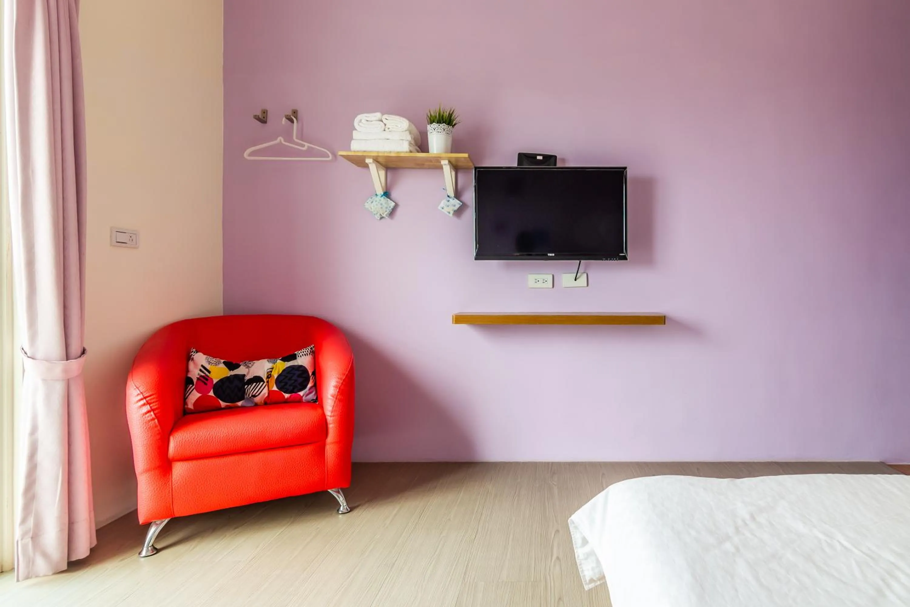 Decorative detail, Bed in Tropical island B&B