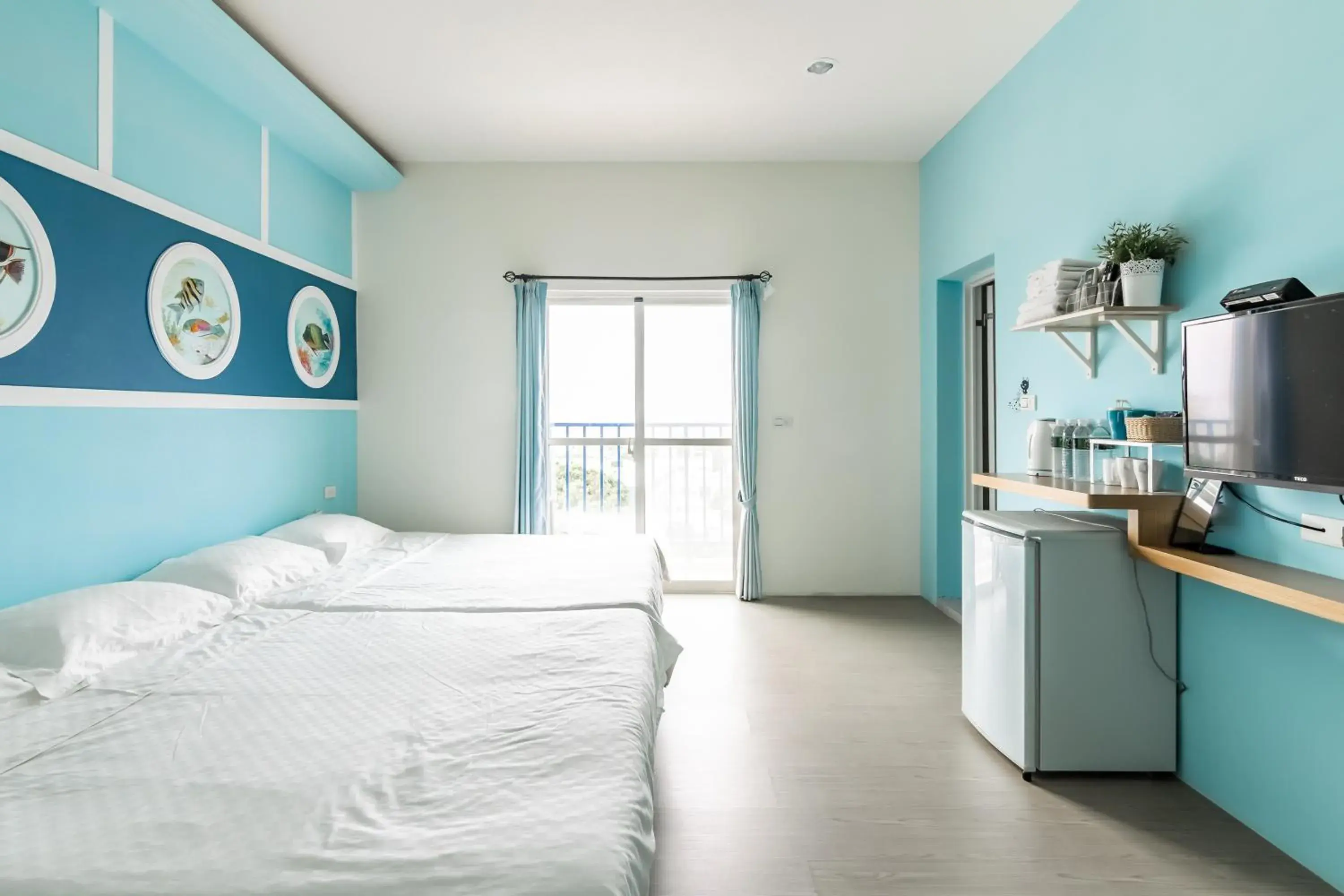 Sea View Family Room with Balcony in Tropical island B&B Sea View Family Room with Balcony in Tropical island B&B