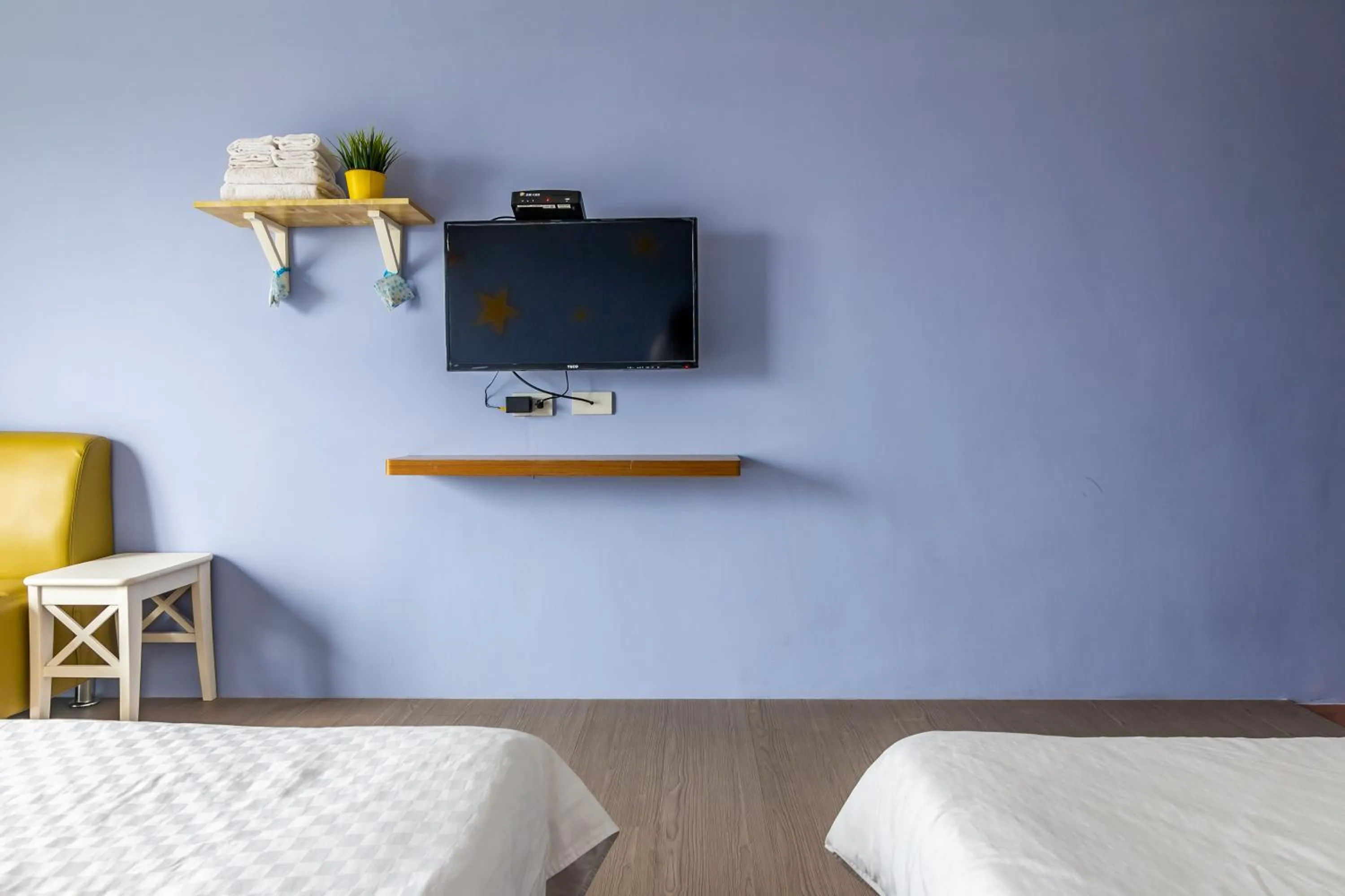 Decorative detail, Bed in Tropical island B&B