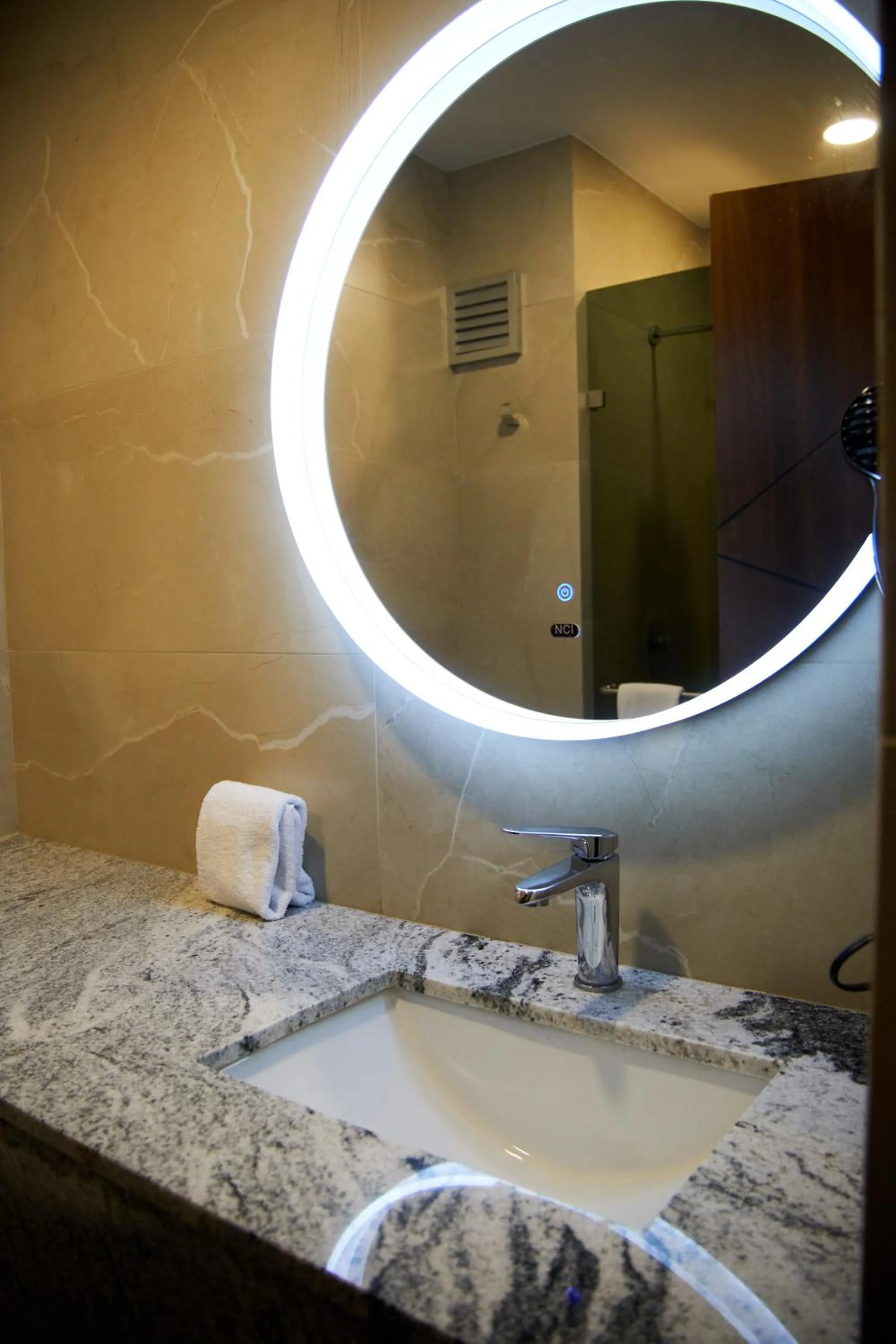 Bathroom in Hotel Plaza Génova Centro