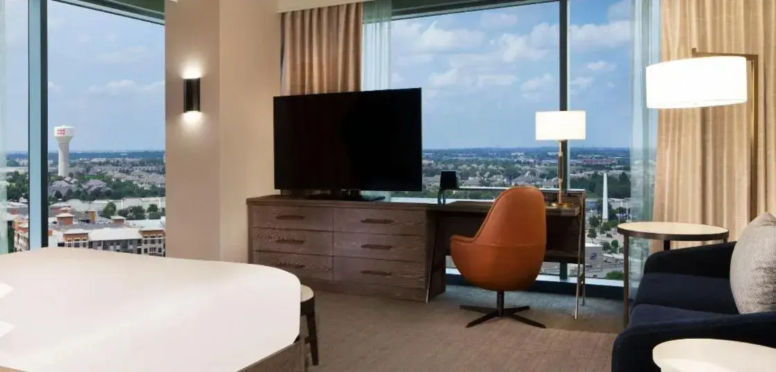 Corner King Room in Hyatt Regency Frisco-Dallas Corner King Room in Hyatt Regency Frisco-Dallas