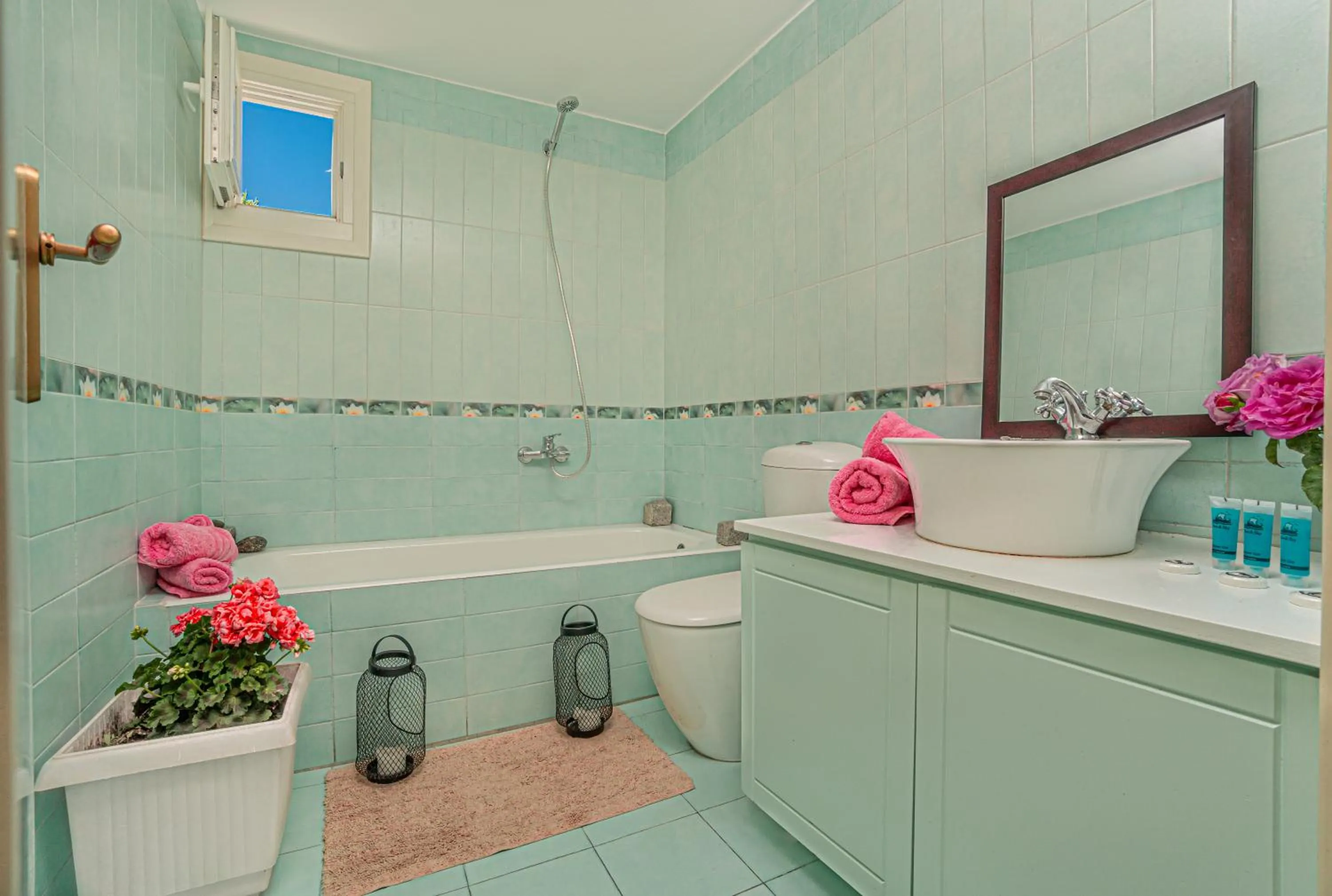 Toilet in Dimelal Mykonos Town Apartments