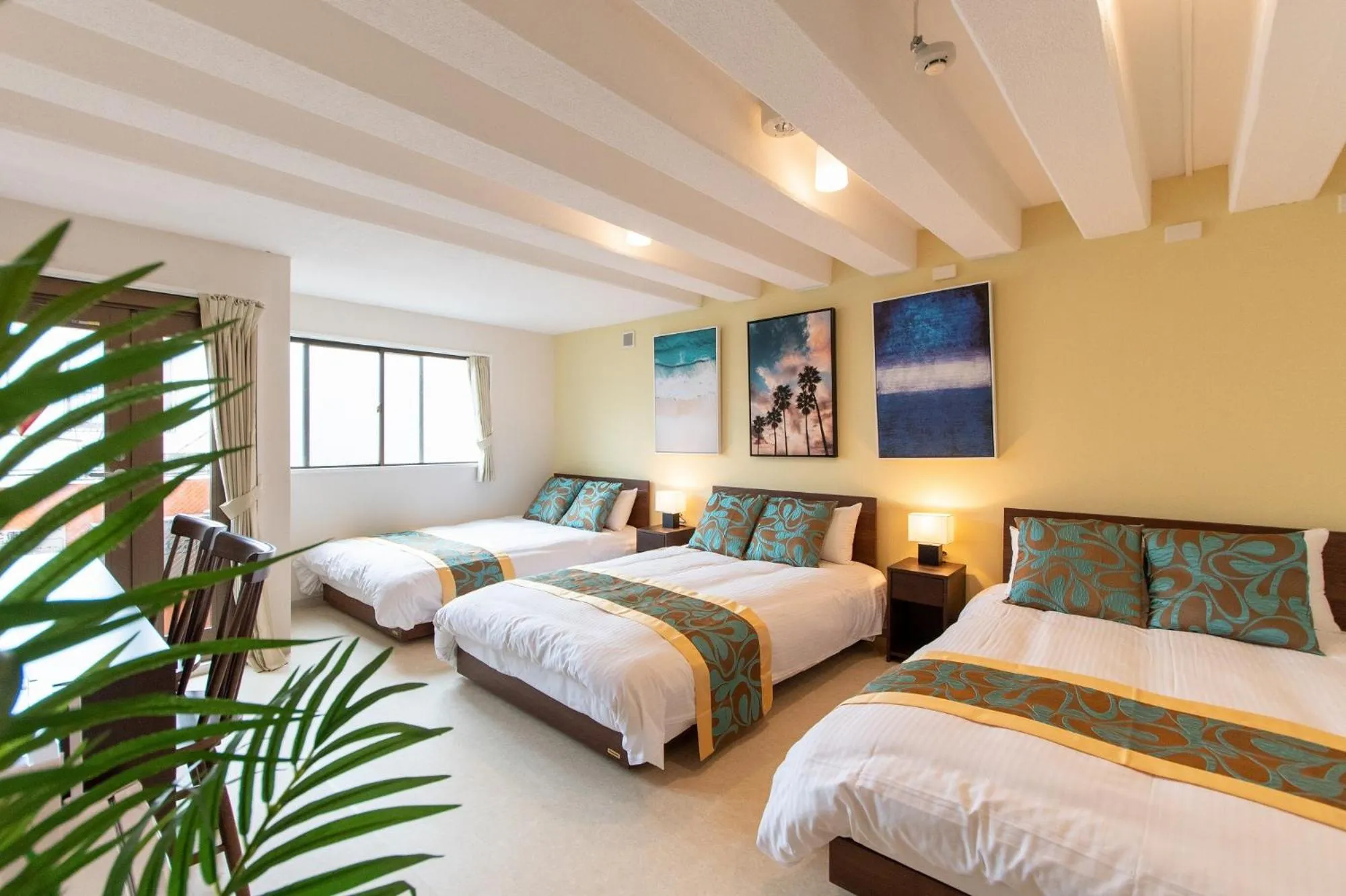 Bed in LUANAHOTEL IN NAKANO