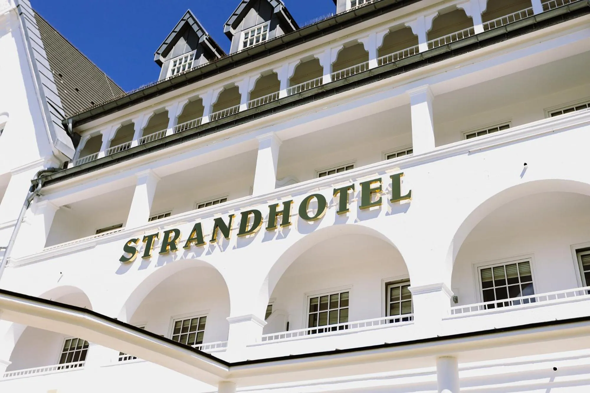 Property building in Strandhotel Glücksburg