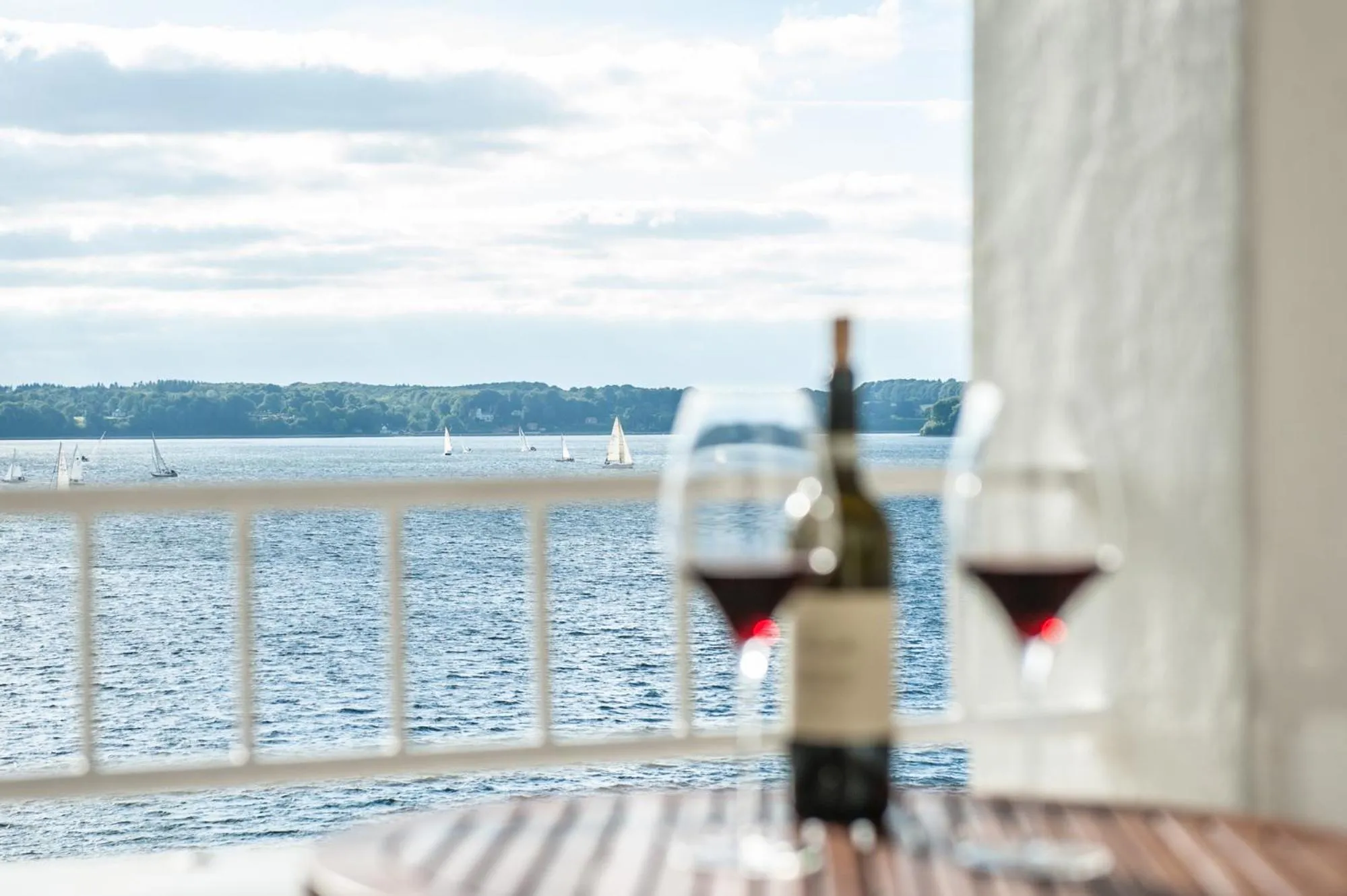 View (from property/room) in Strandhotel Glücksburg