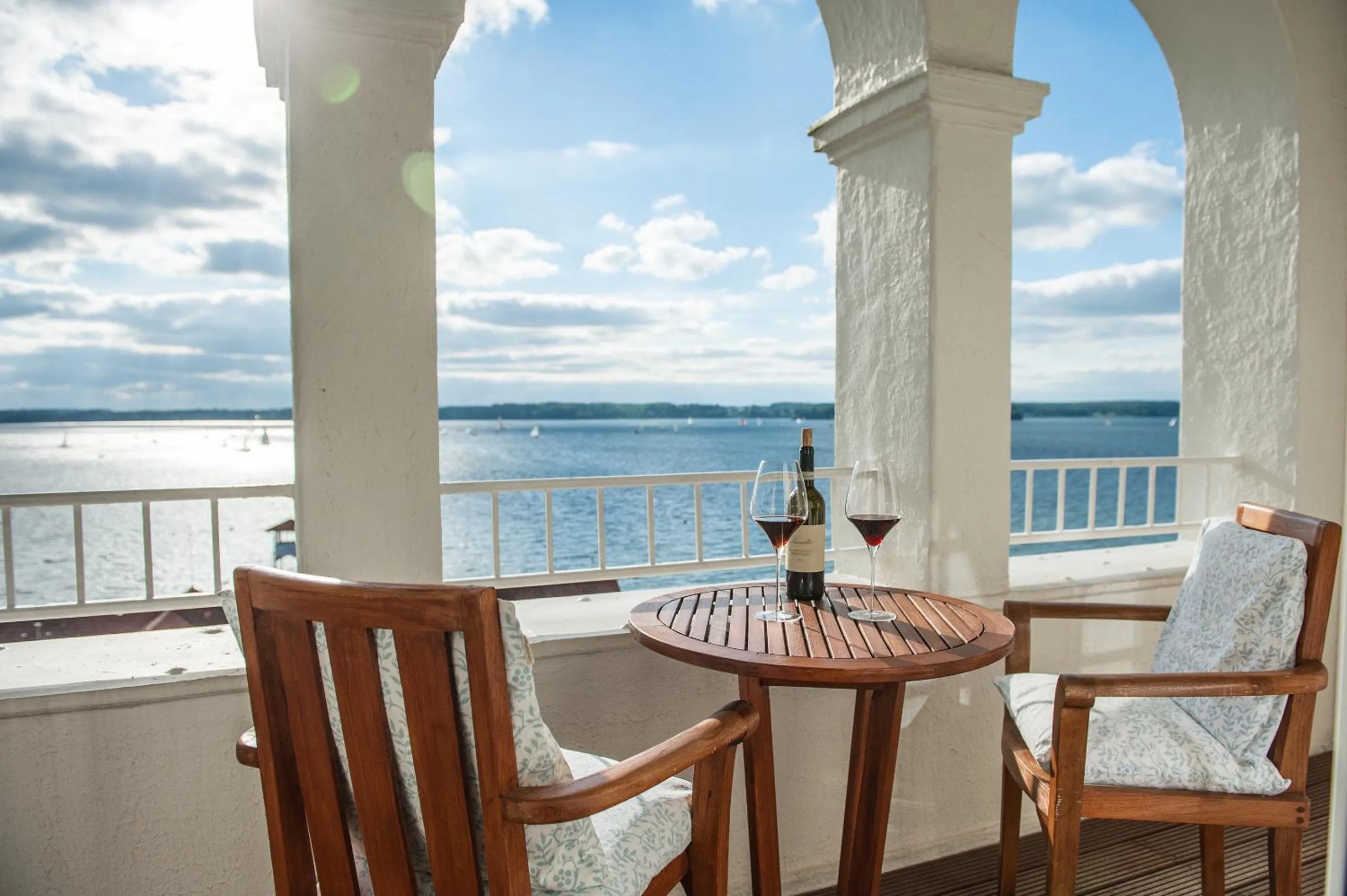 View (from property/room) in Strandhotel Glücksburg