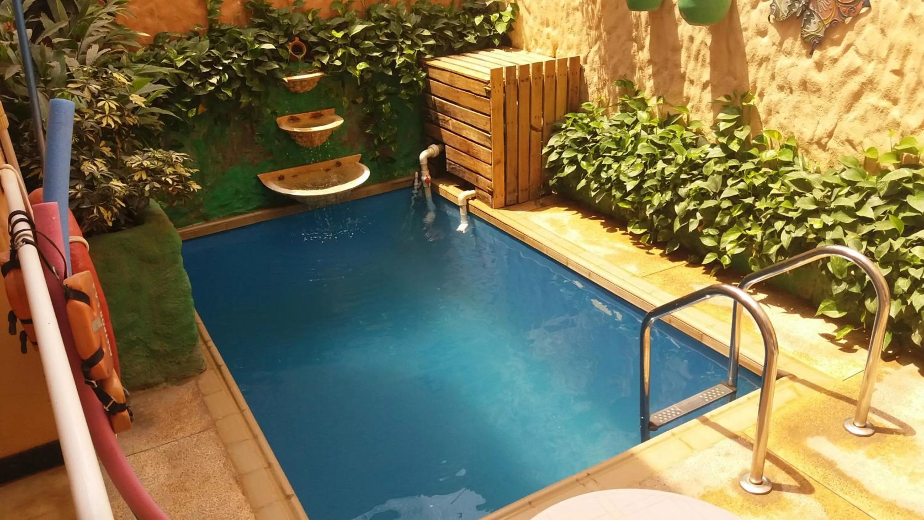 Pool view in Casa D'mer Taganga