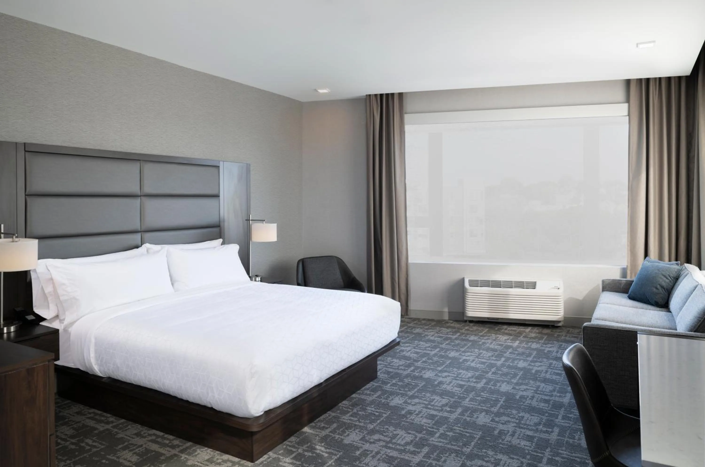 Photo of the whole room, Bed in Staybridge Suites - Boston Logan Airport - Revere by IHG