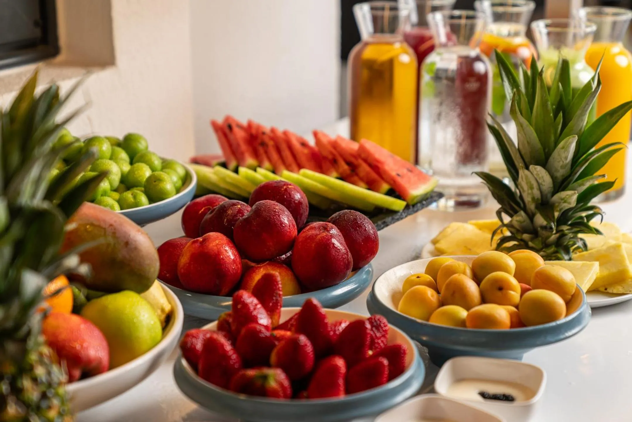 Buffet breakfast in Ölüdeniz Blu Luxury Unique Hotel - Adults-Only