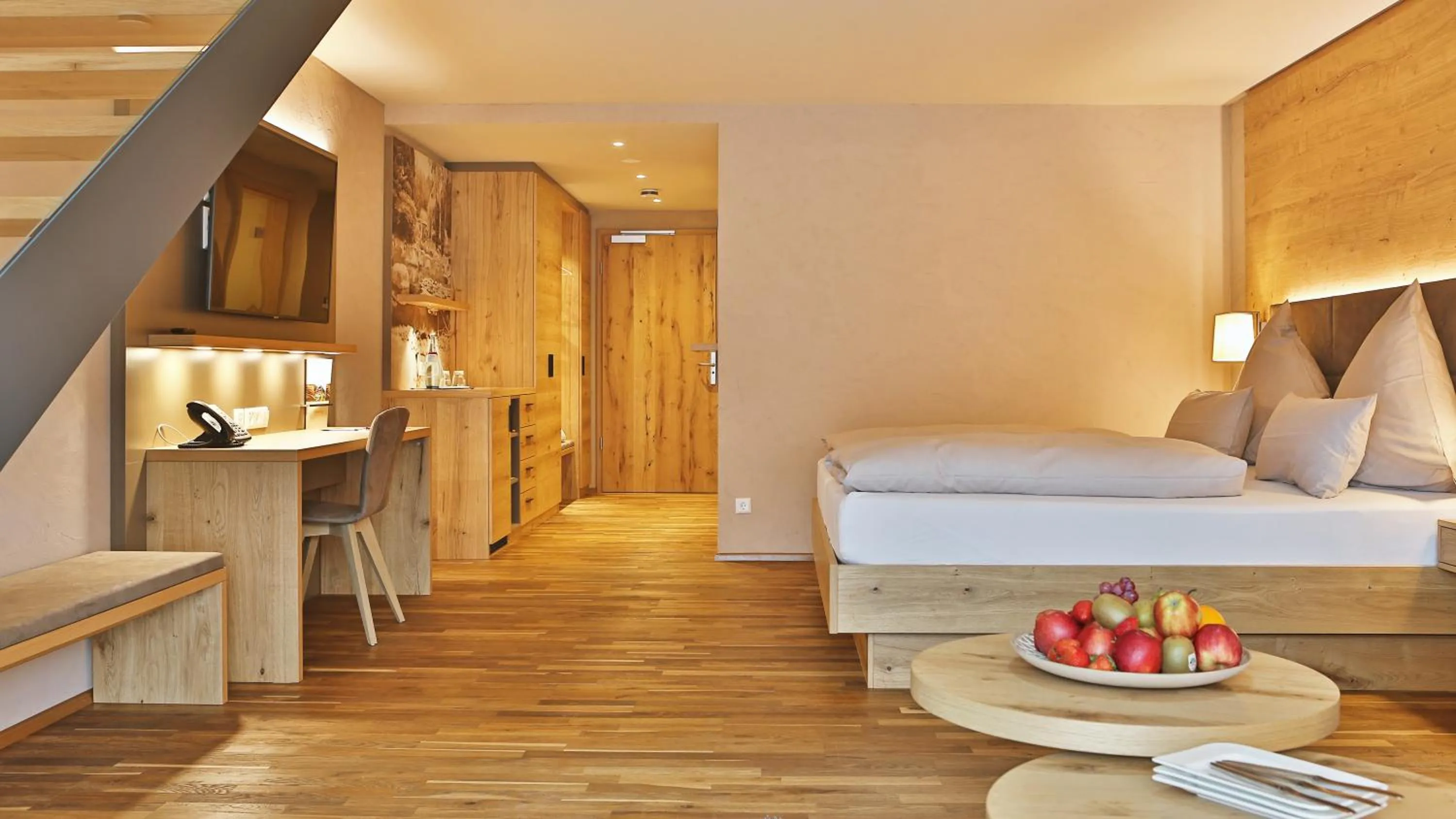 Photo of the whole room, Bed in Hotel Restaurant Waldsägmühle