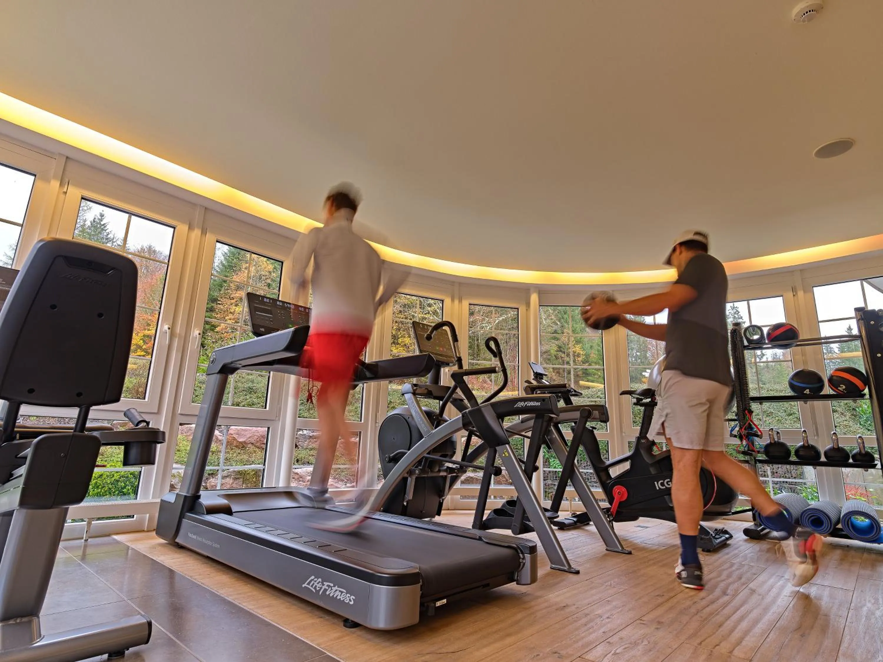 Fitness centre/facilities in Hotel Restaurant Waldsägmühle