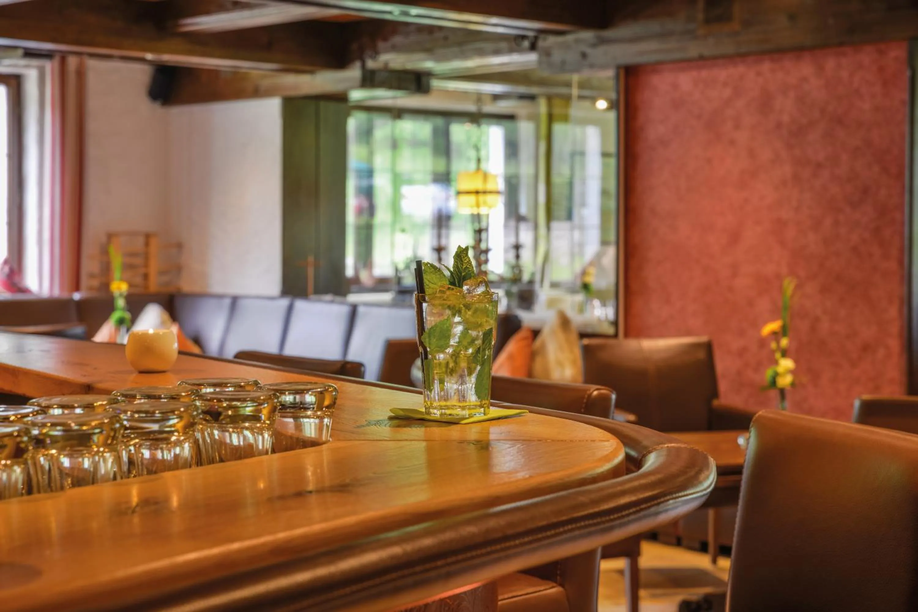 Lounge or bar in Hotel Restaurant Waldsägmühle