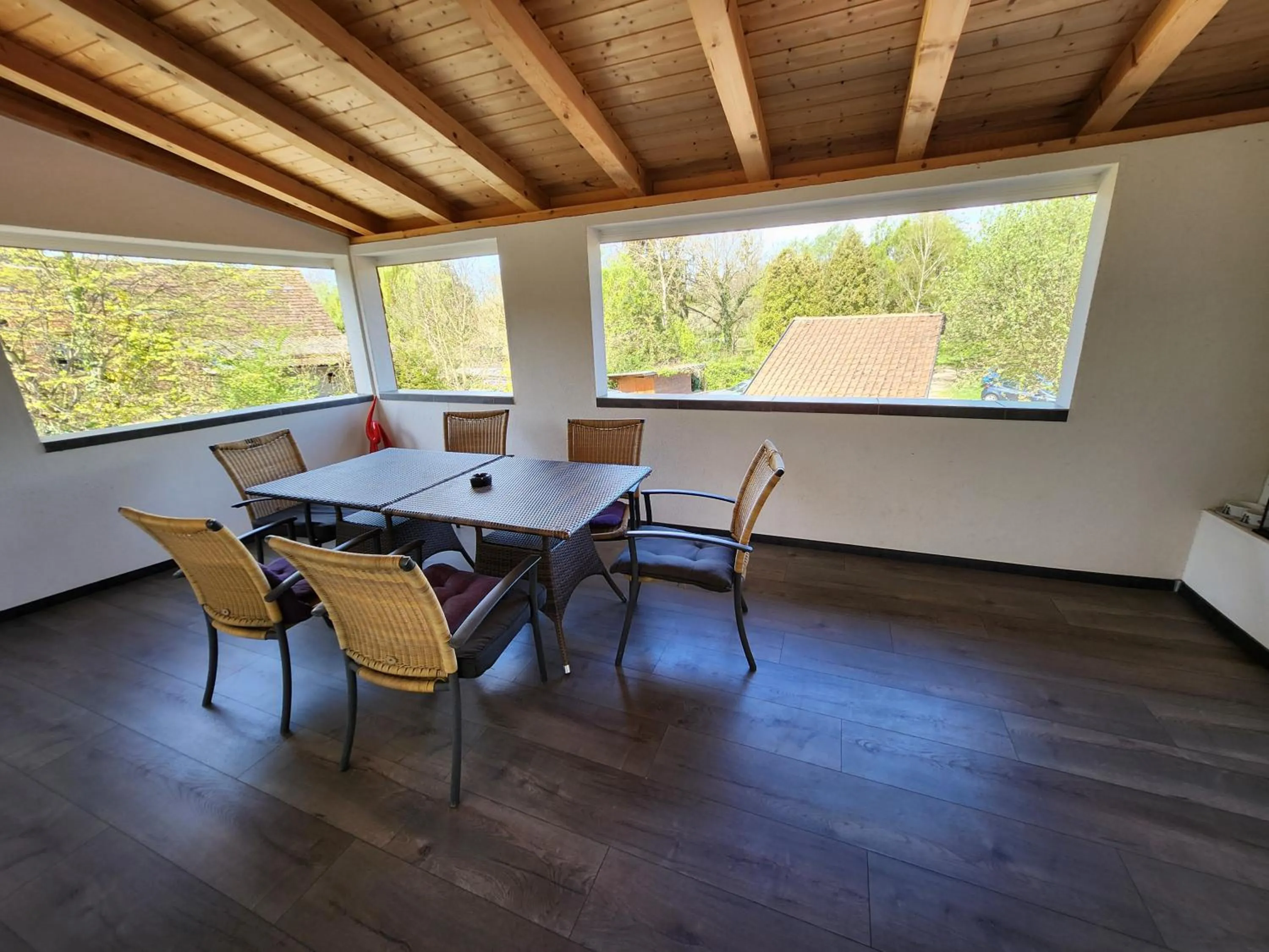 Balcony/Terrace in Gästehaus Parkblick