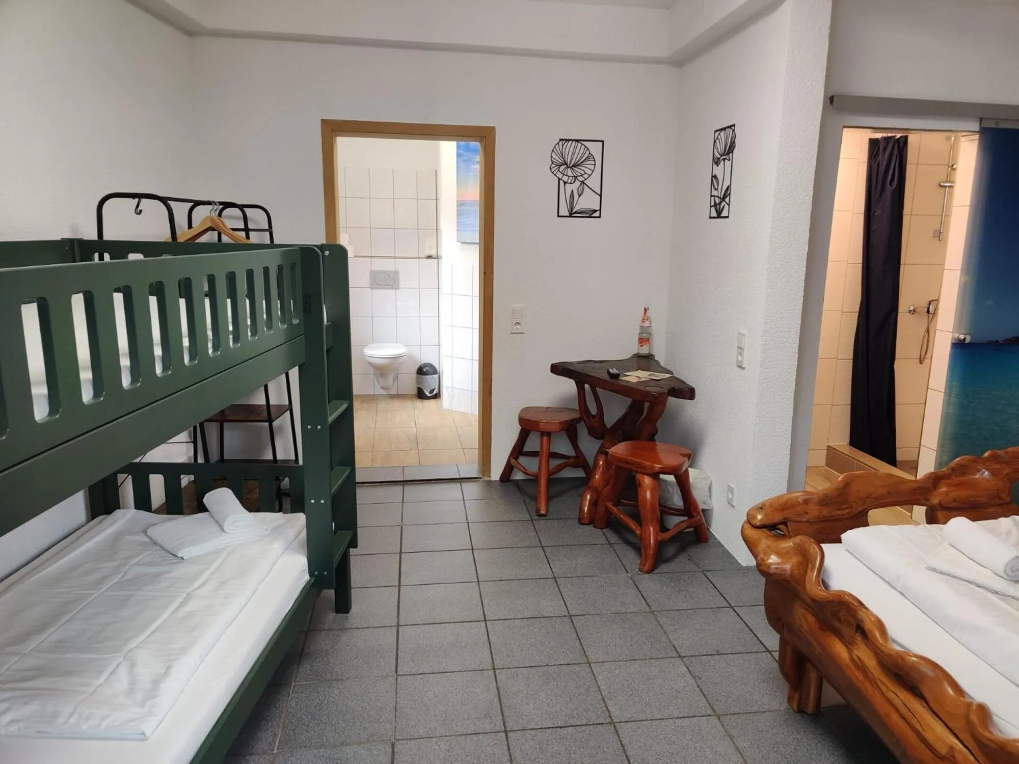 Photo of the whole room, Bed in Gästehaus Parkblick