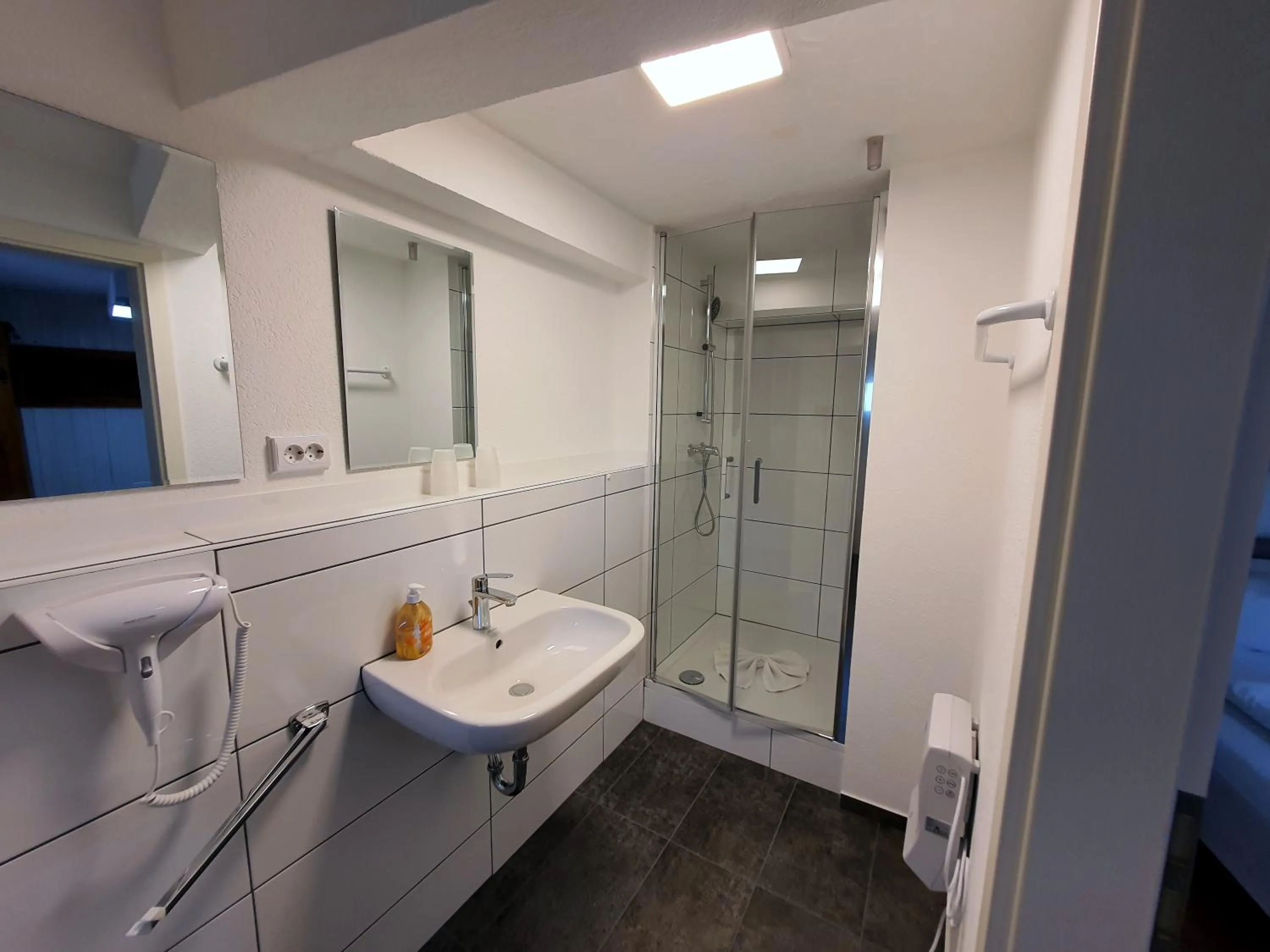 Bathroom in Gästehaus Parkblick