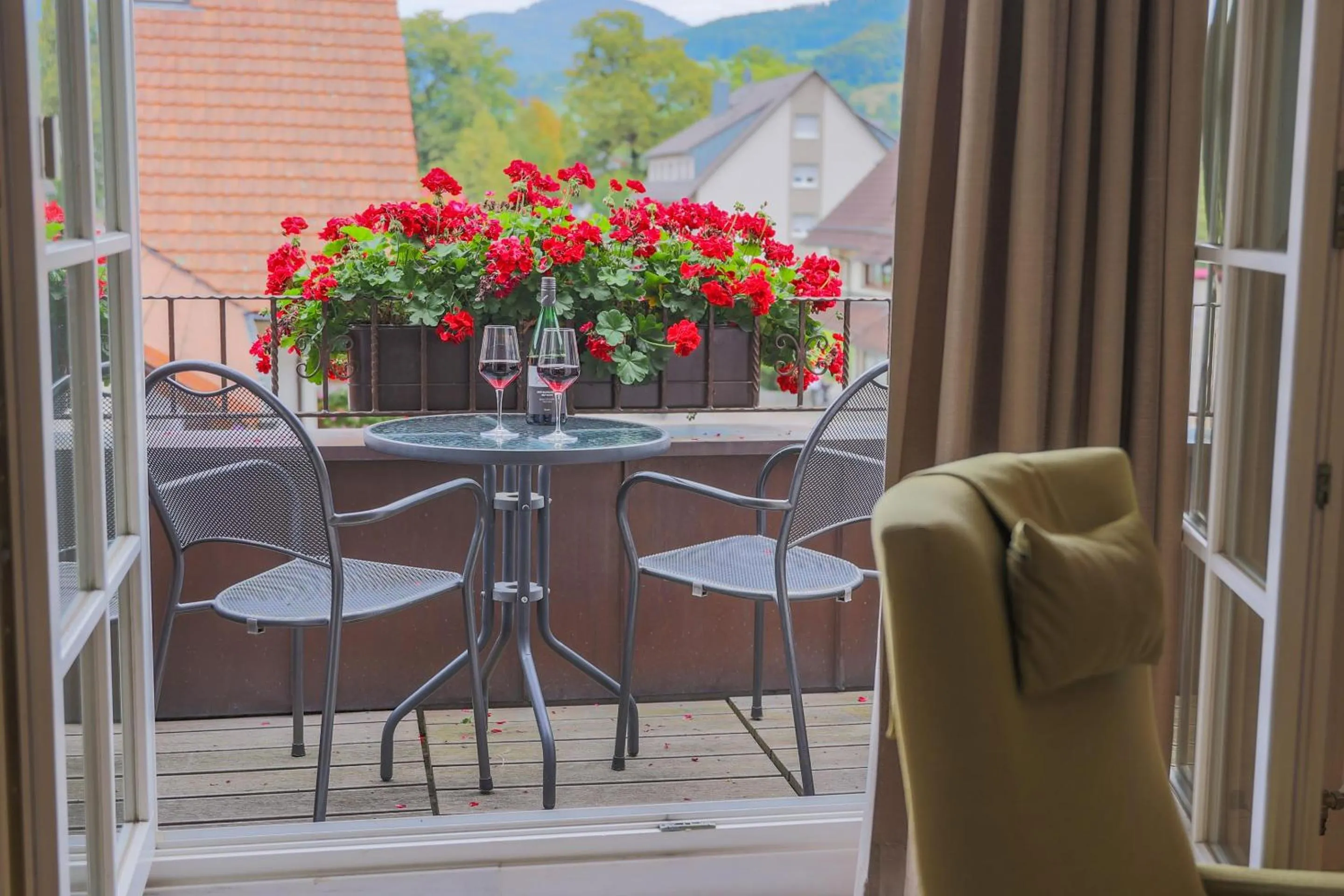 Balcony/Terrace in Hotel-Gasthaus Goldener Engel