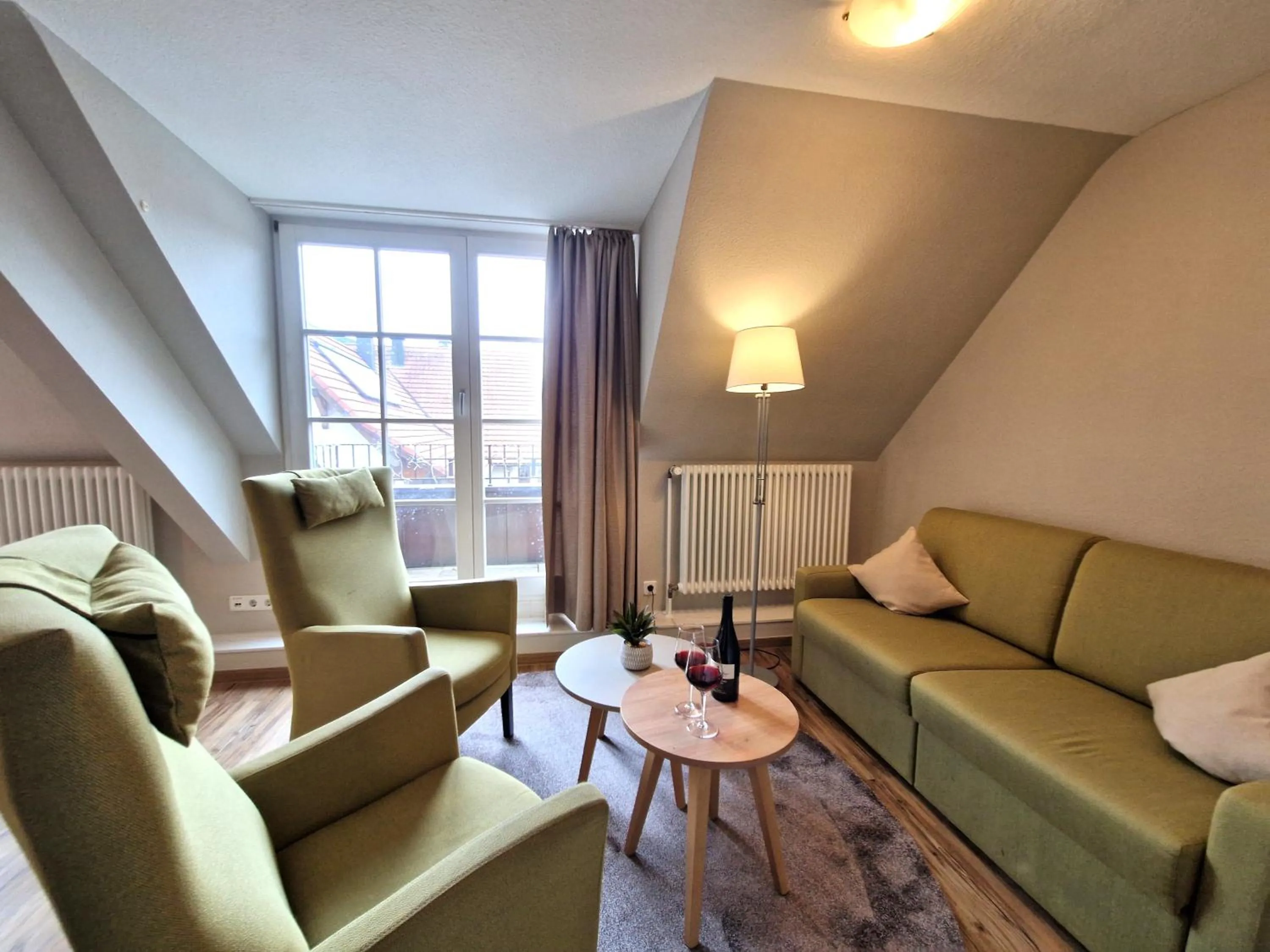 Seating area in Hotel-Gasthaus Goldener Engel