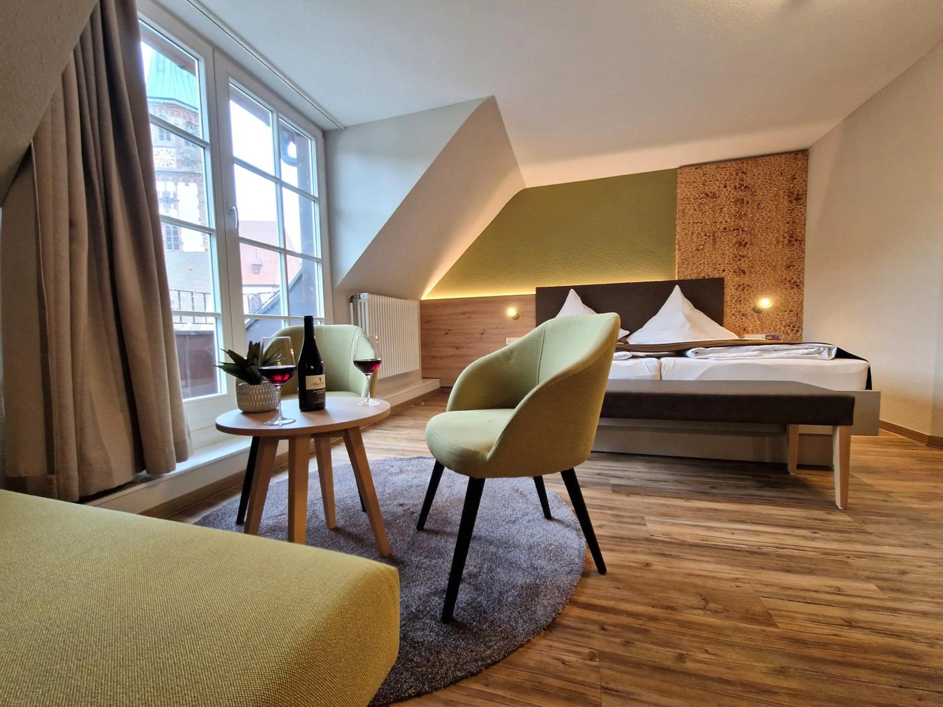 Bed in Hotel-Gasthaus Goldener Engel