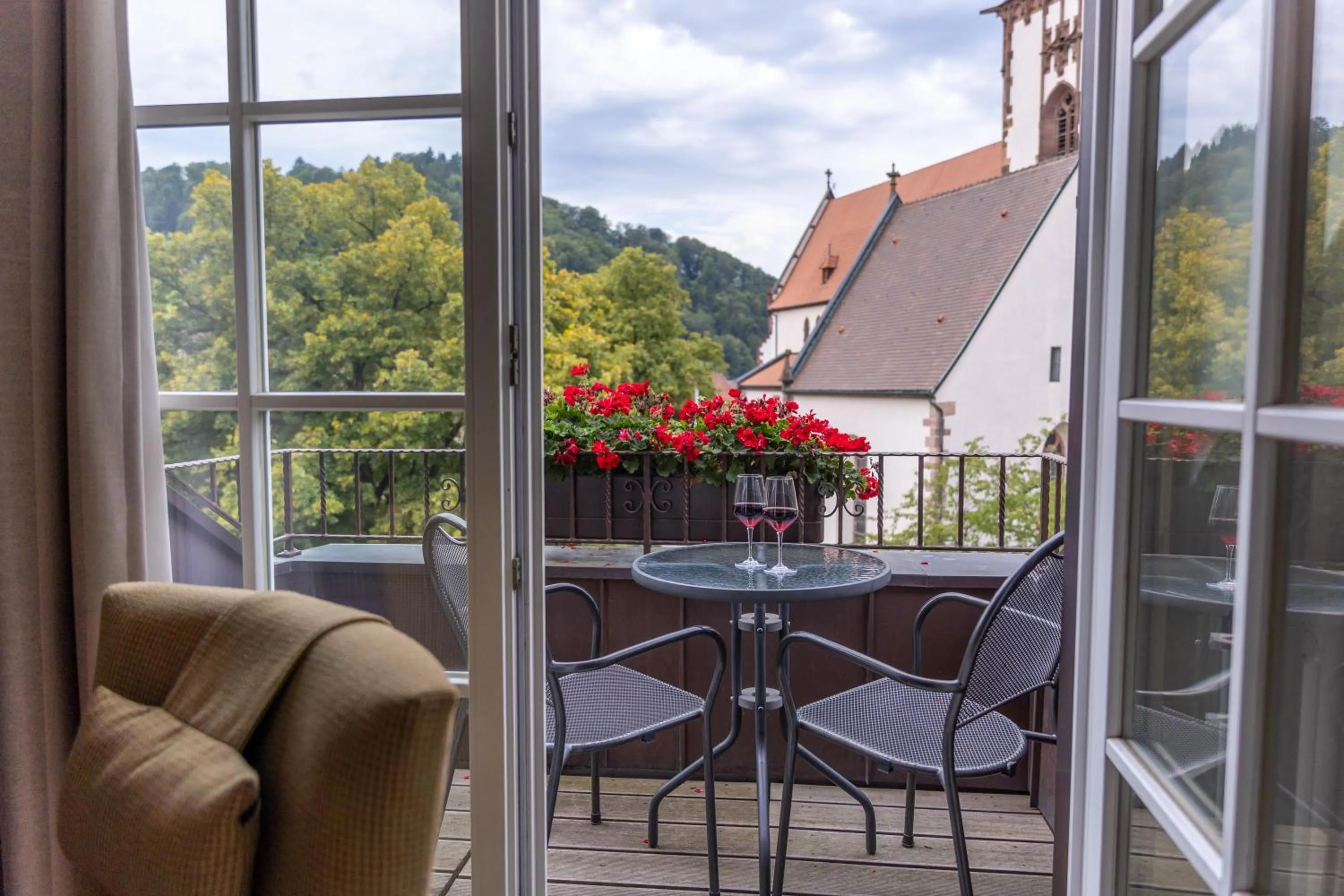 Balcony/Terrace in Hotel-Gasthaus Goldener Engel