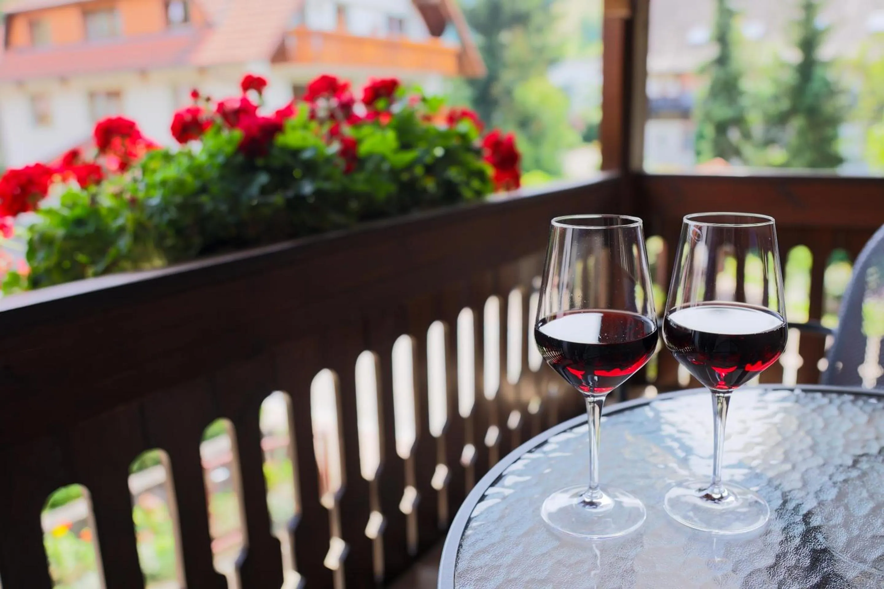 Balcony/Terrace in Hotel-Gasthaus Goldener Engel