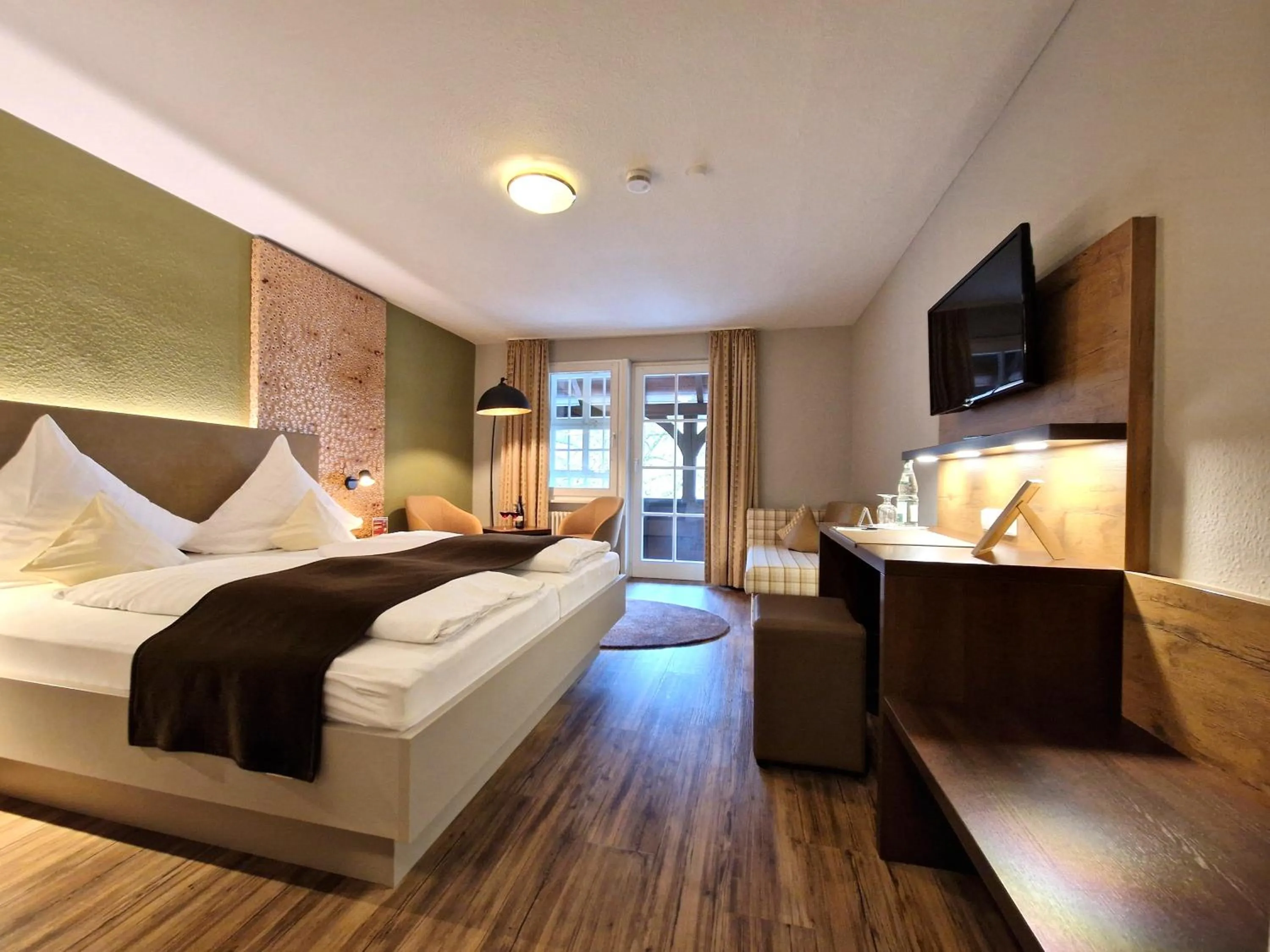 Bed in Hotel-Gasthaus Goldener Engel