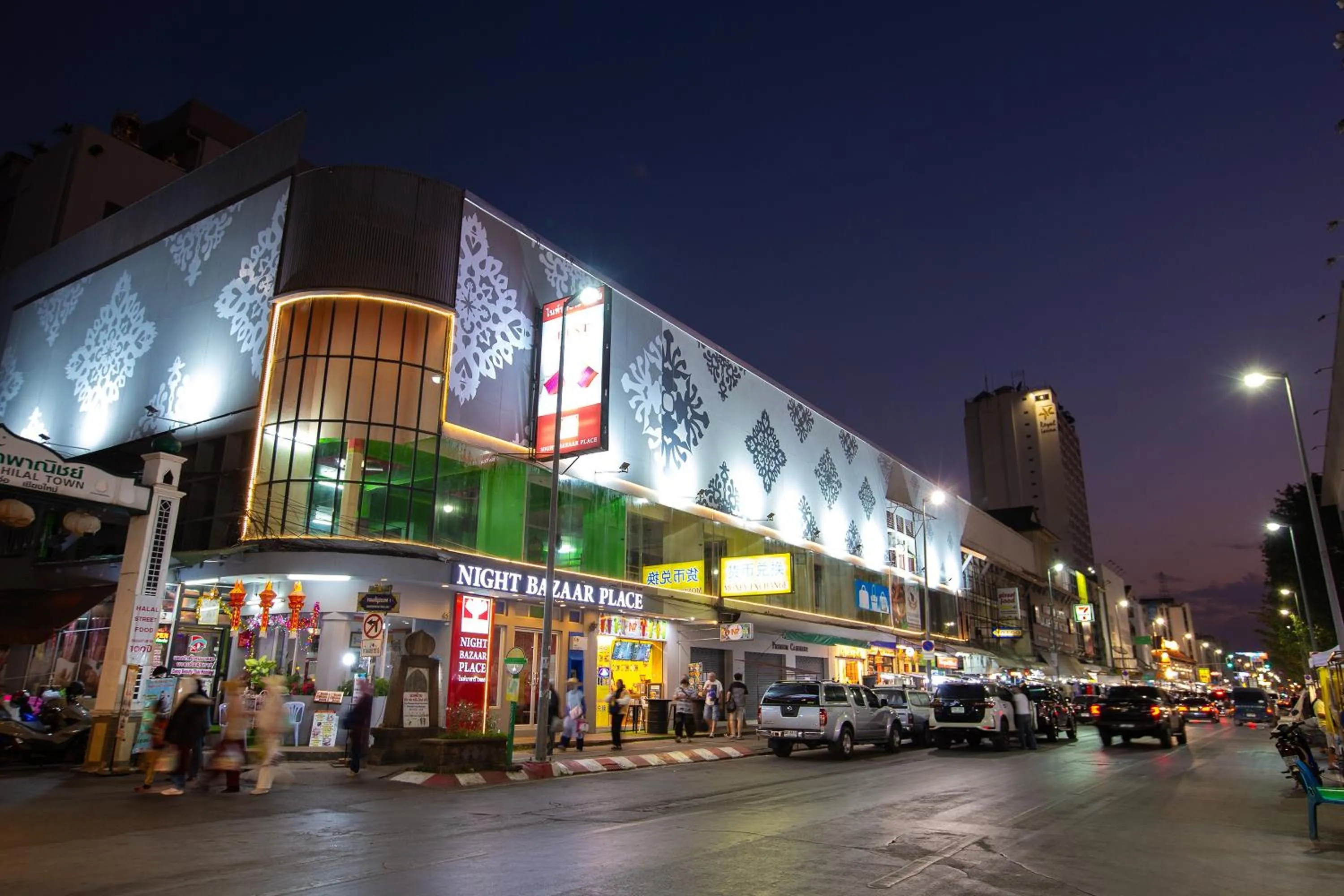 Facade/entrance in Night Bazaar Place