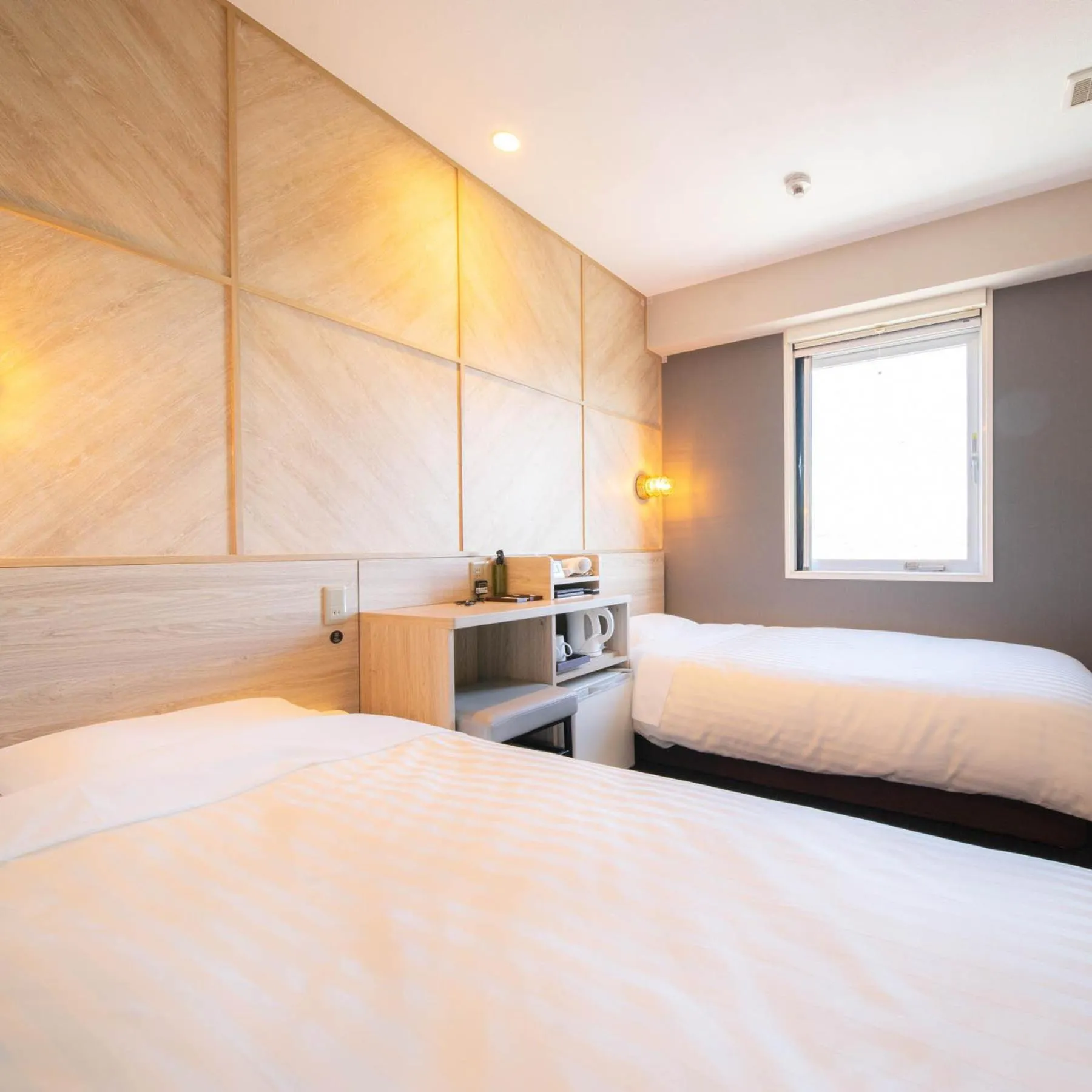 Bed in Super Hotel Nagaizumi Numazu Inter