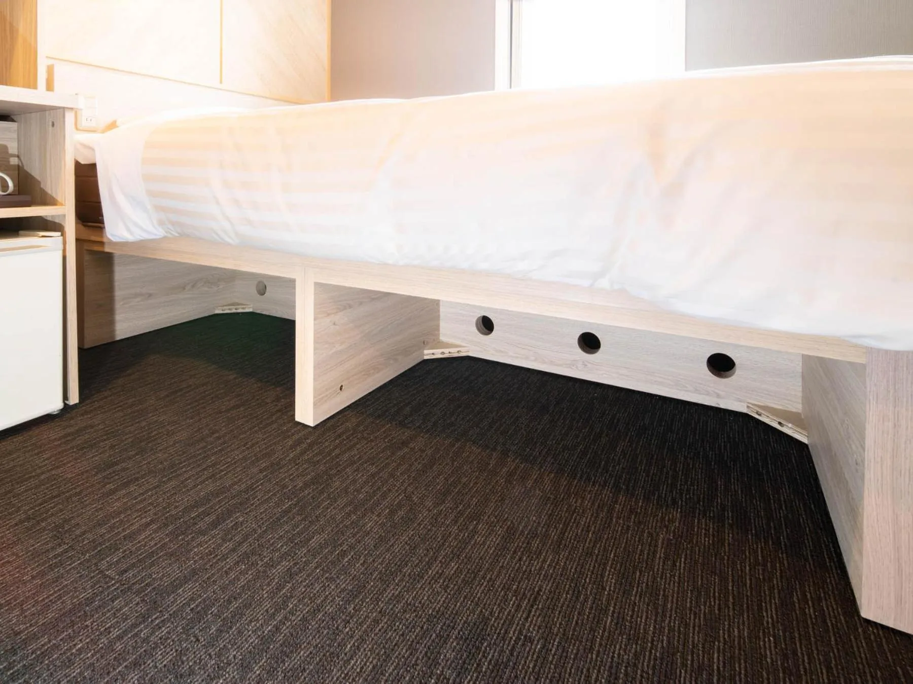 Bed in Super Hotel Nagaizumi Numazu Inter