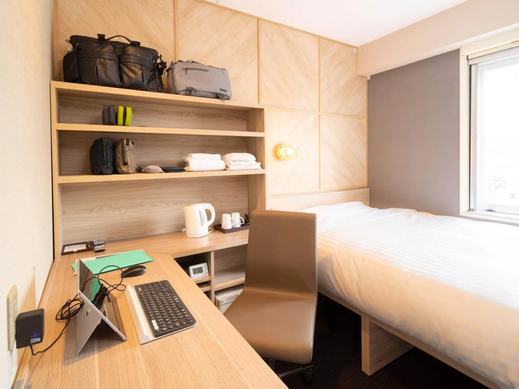 Bed in Super Hotel Nagaizumi Numazu Inter