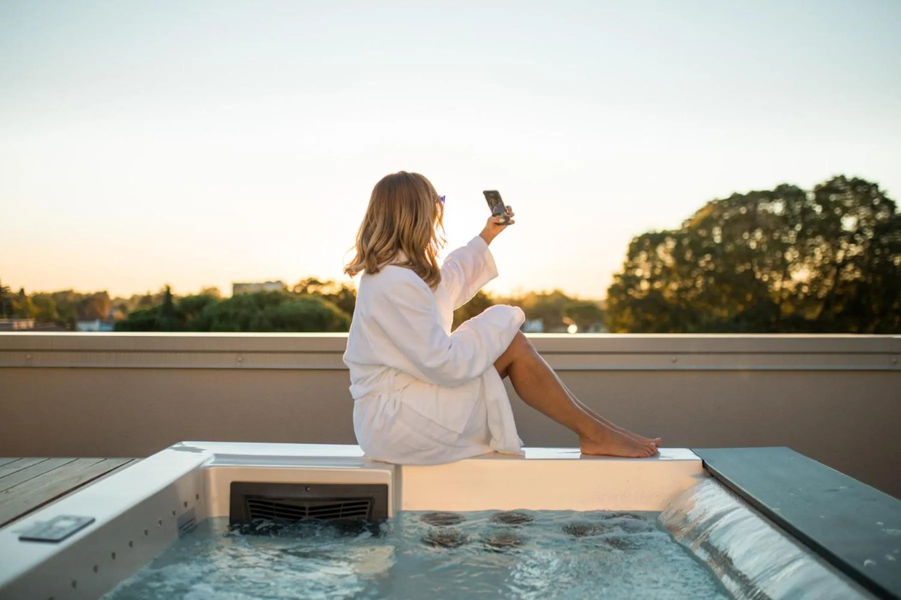 Balcony/Terrace in HT Hotel Trieste