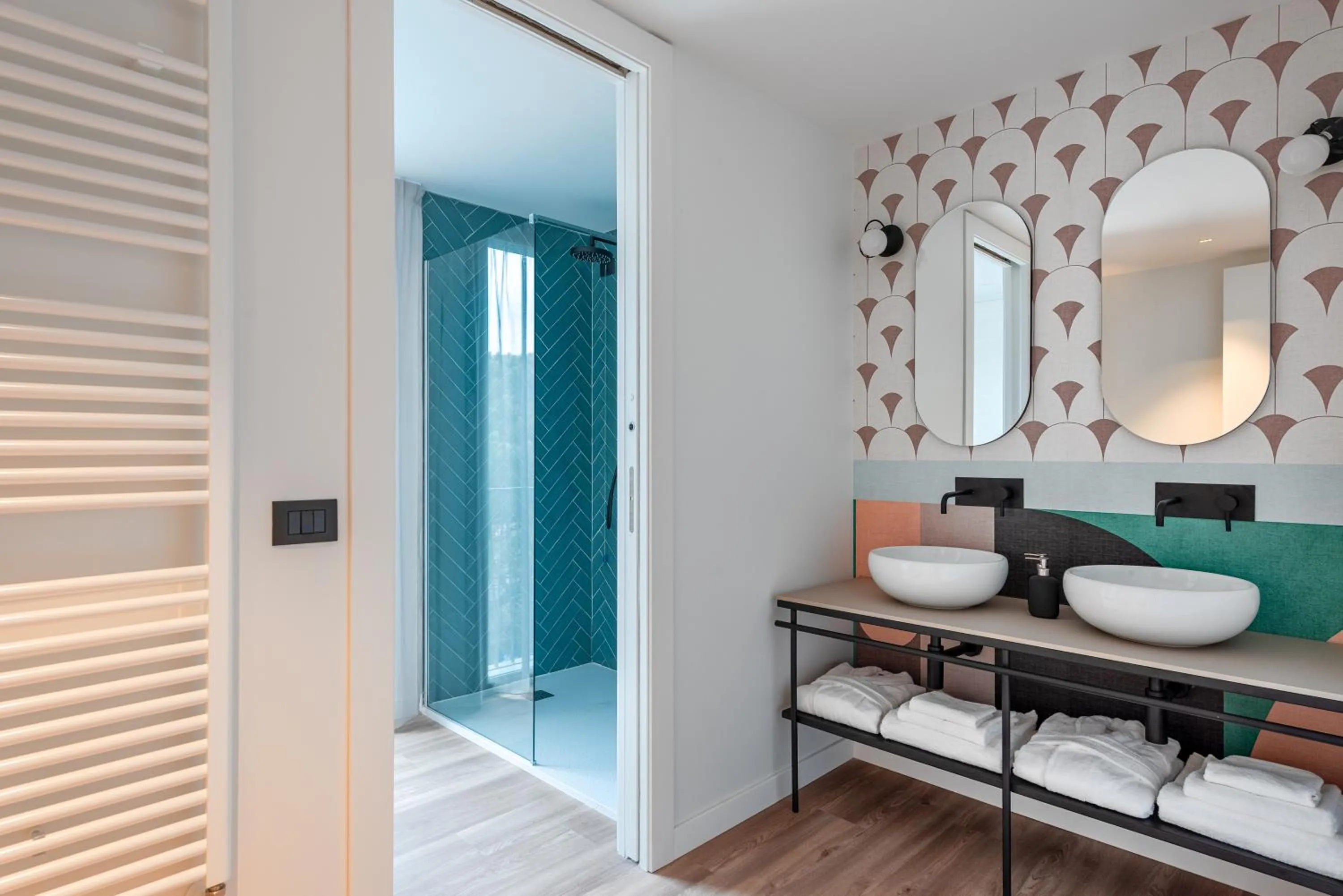 Shower in HT Hotel Trieste