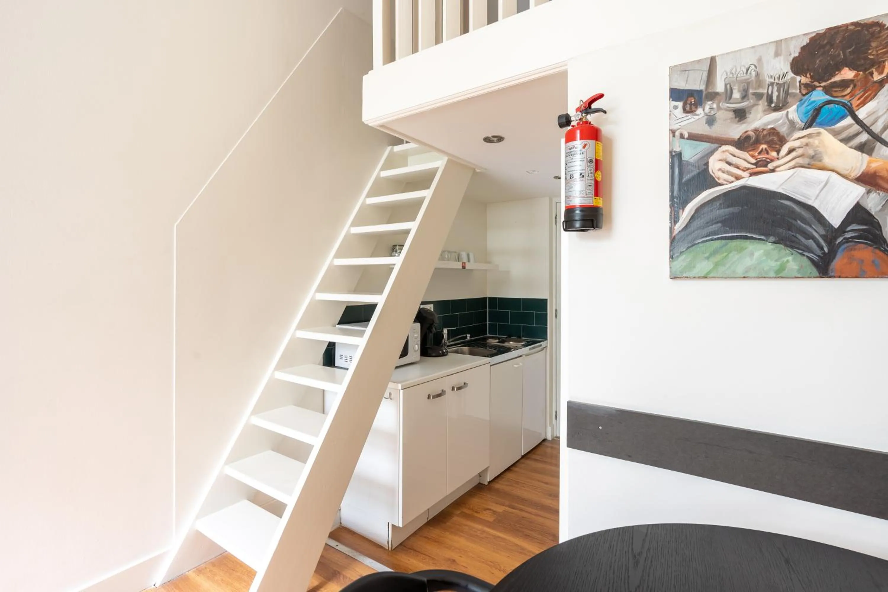 Kitchen or kitchenette in Amsterdam Dockside Flats