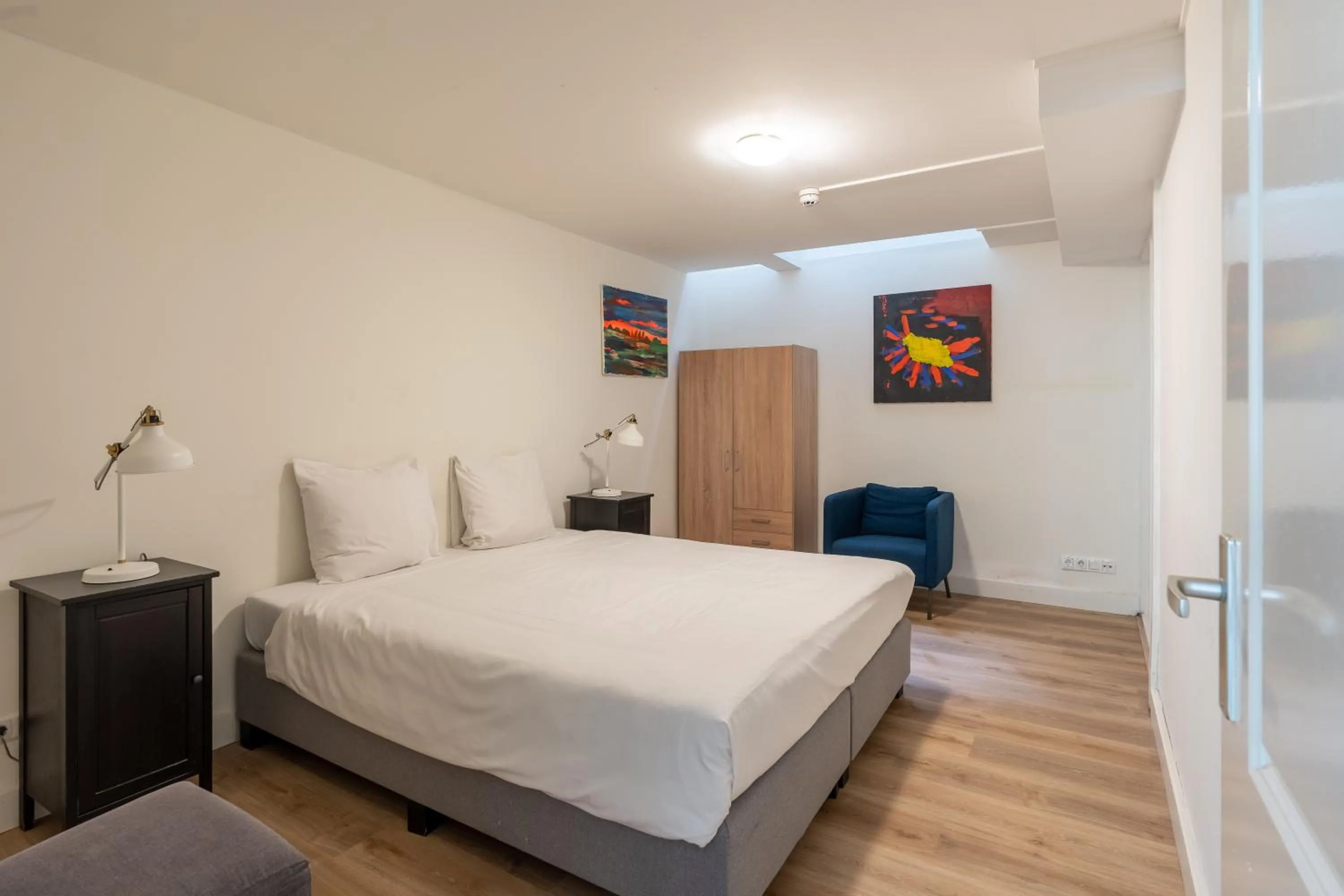 Bed in Amsterdam Dockside Flats