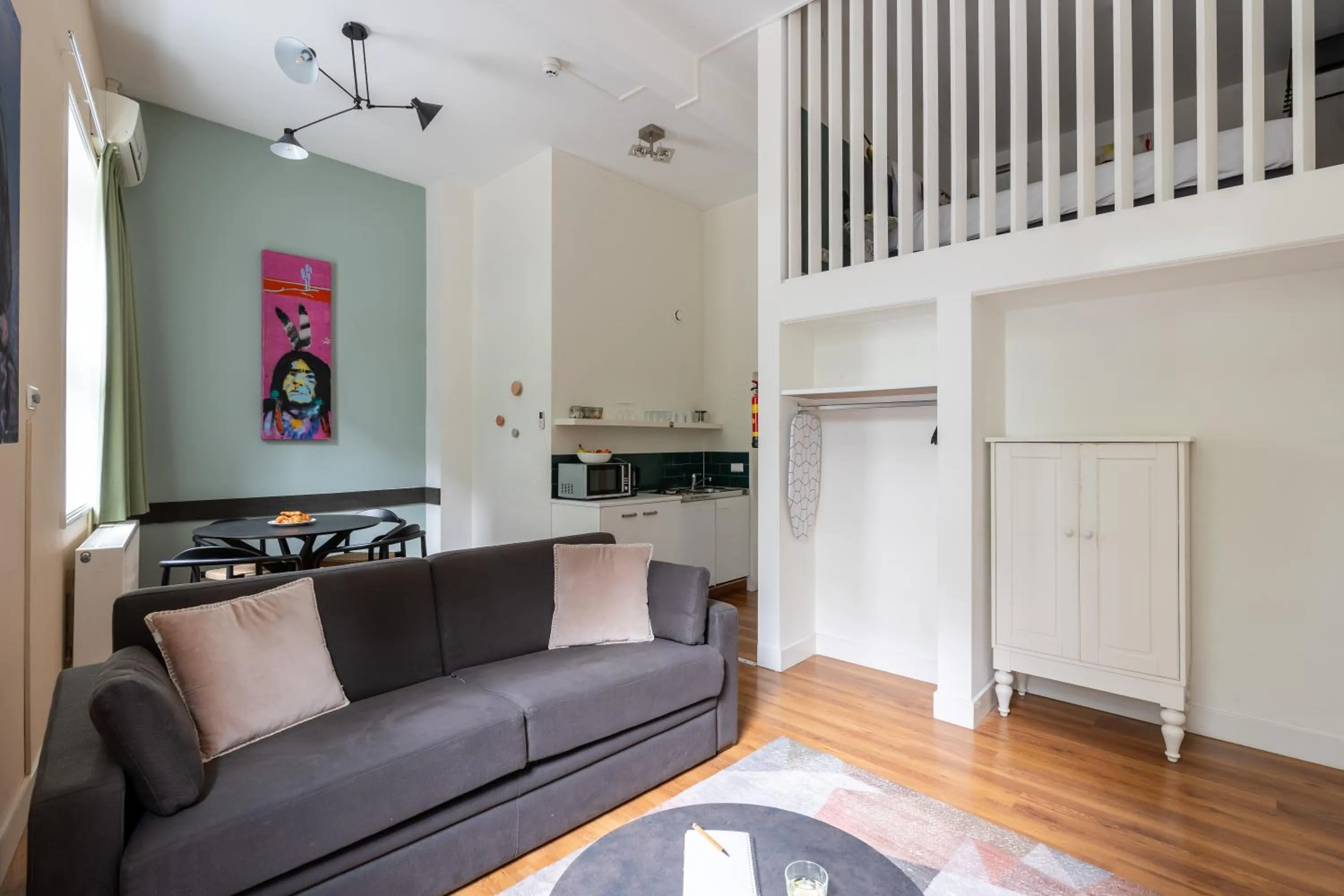 Kitchen or kitchenette in Amsterdam Dockside Flats