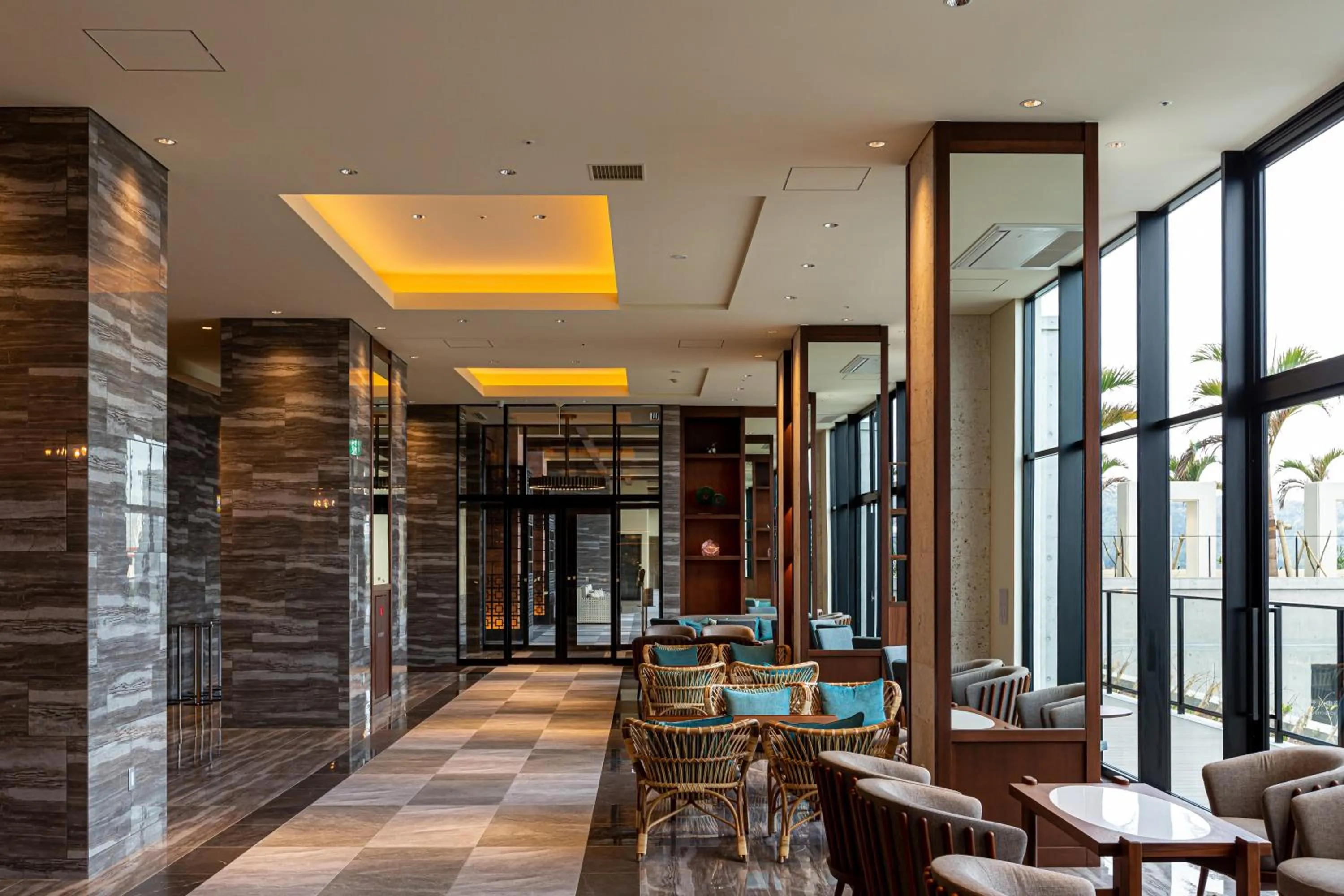 Lobby or reception in Hiyori Ocean Resort Okinawa