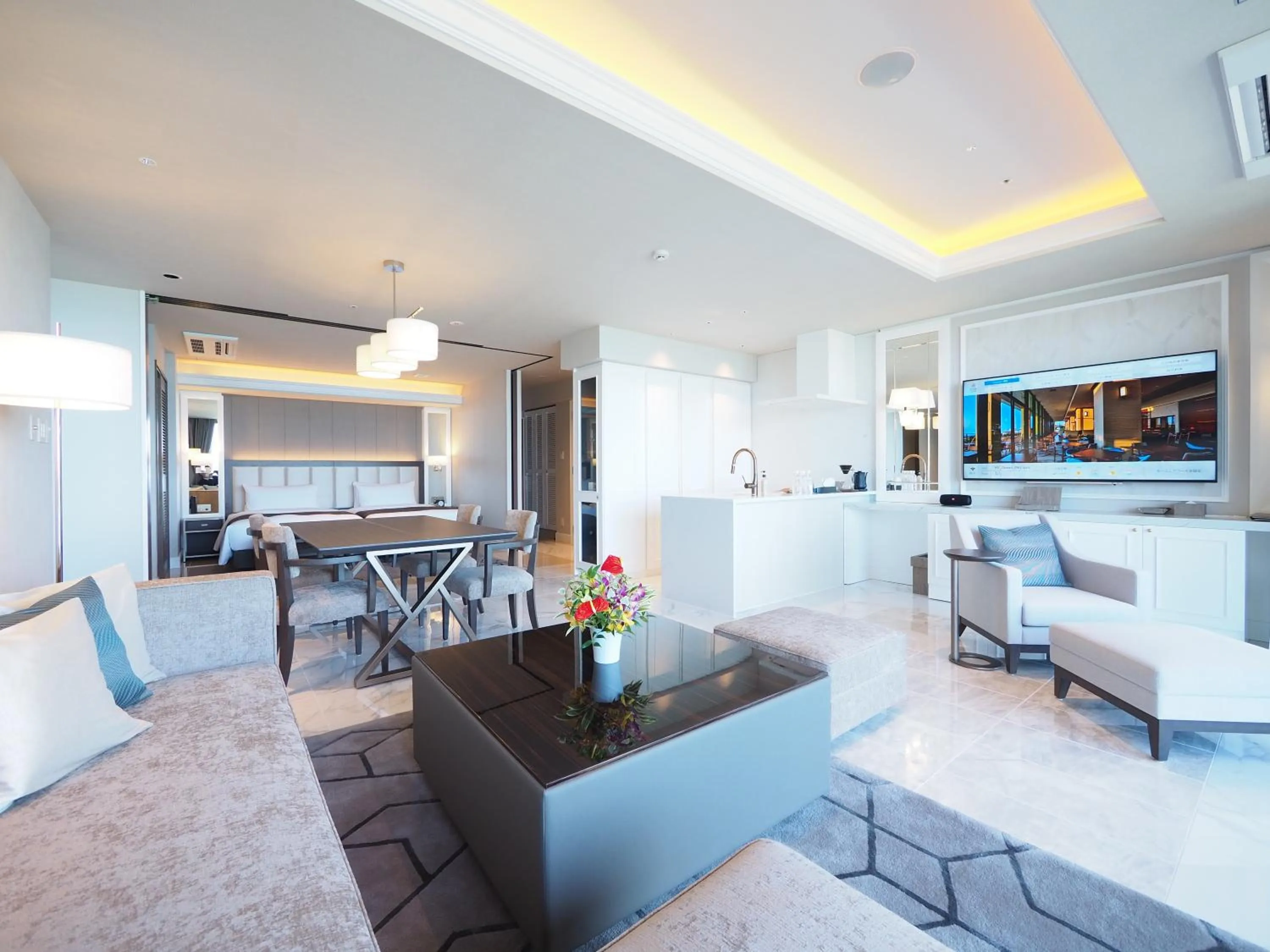 Photo of the whole room in Hiyori Ocean Resort Okinawa