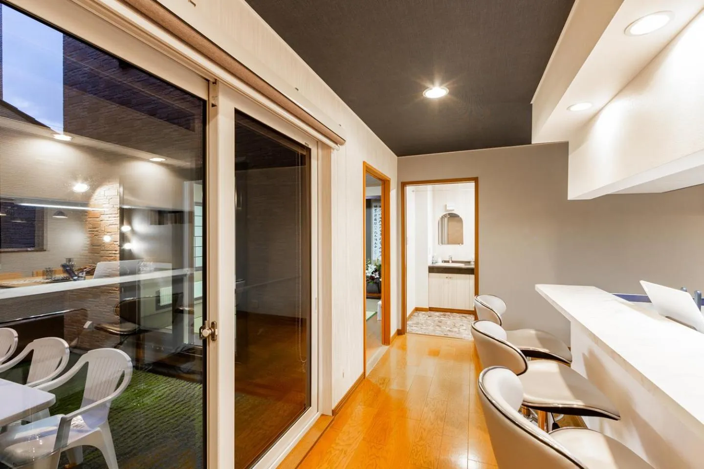 Living room in THE WORLDWIDE HOUSE