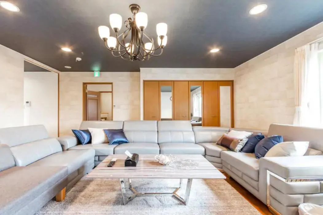 Living room in THE WORLDWIDE HOUSE