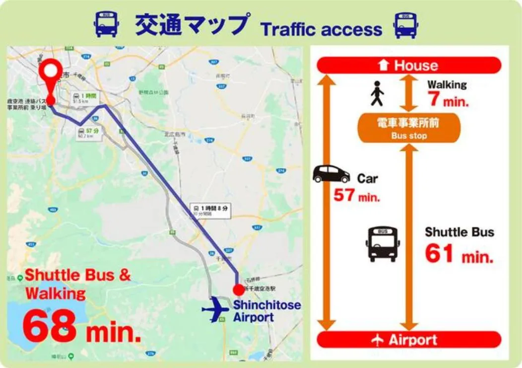 Floor plan in THE SUNLIGHT