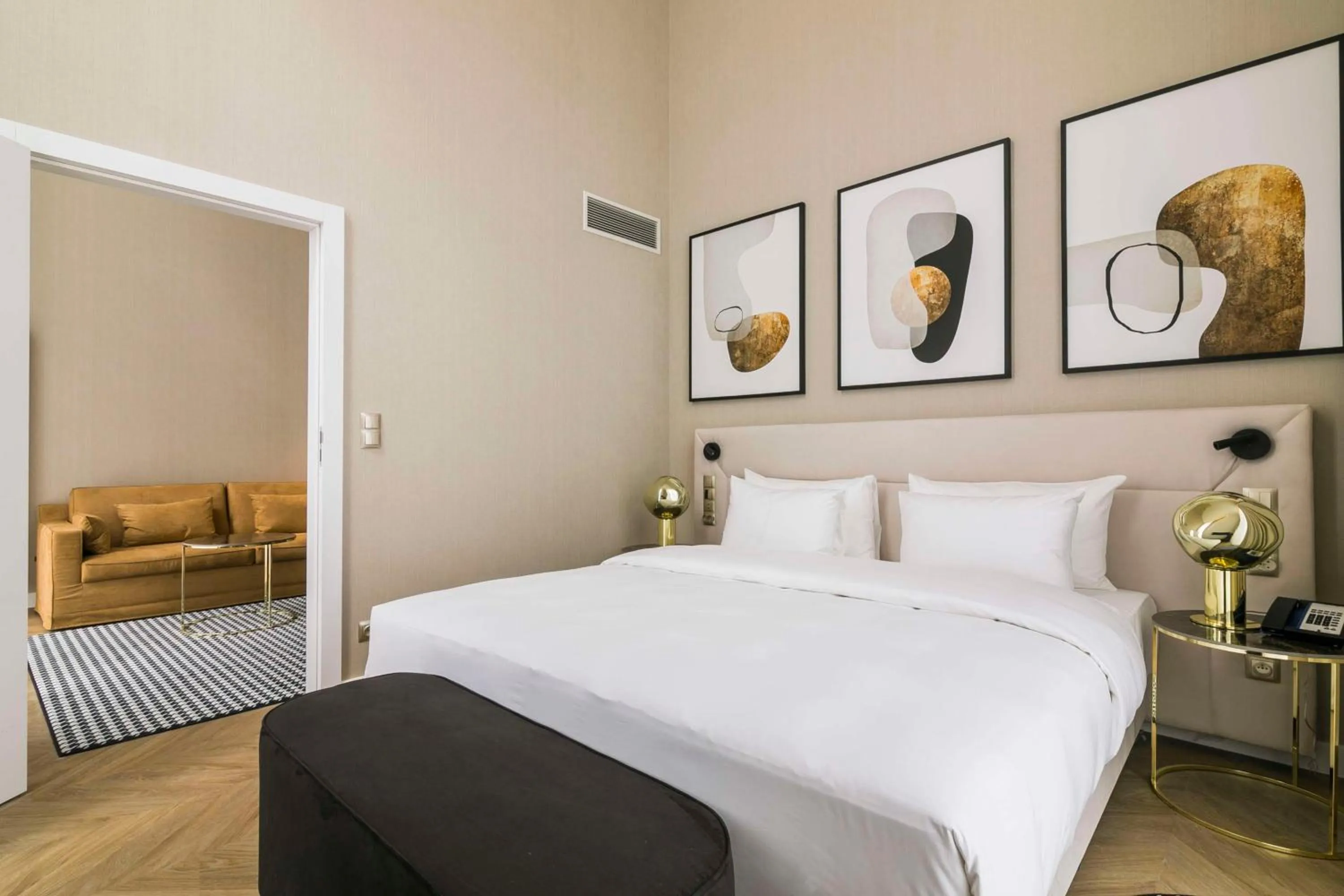 Photo of the whole room, Bed in Radisson Blu Hotel Sopot