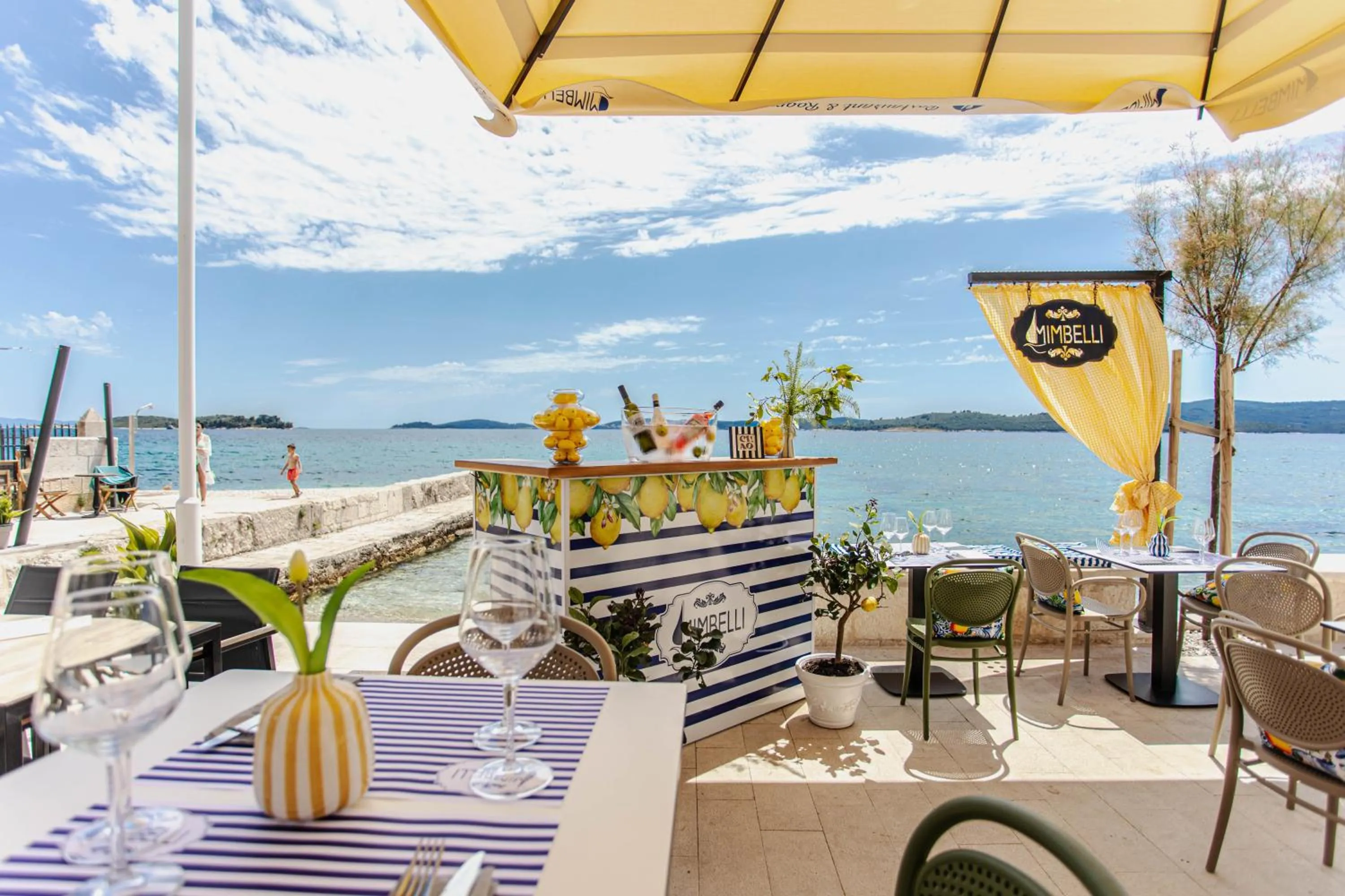 Sea view in Guesthouse Mimbelli