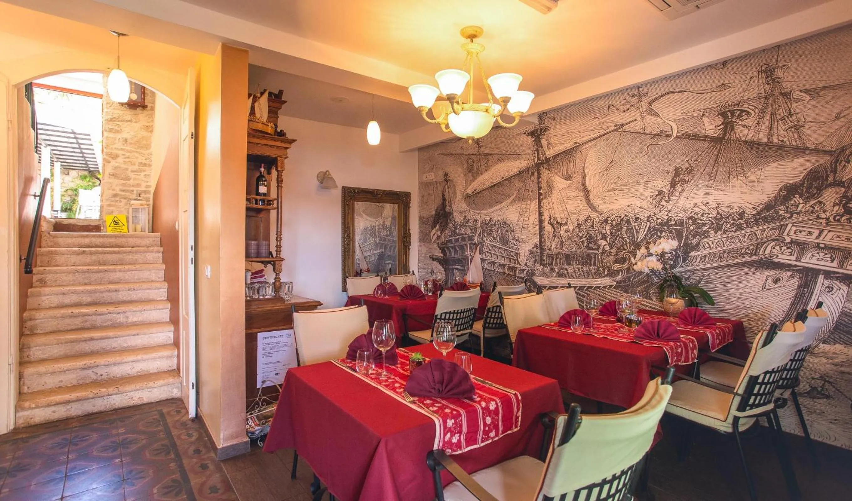 Restaurant/places to eat in Guesthouse Mimbelli