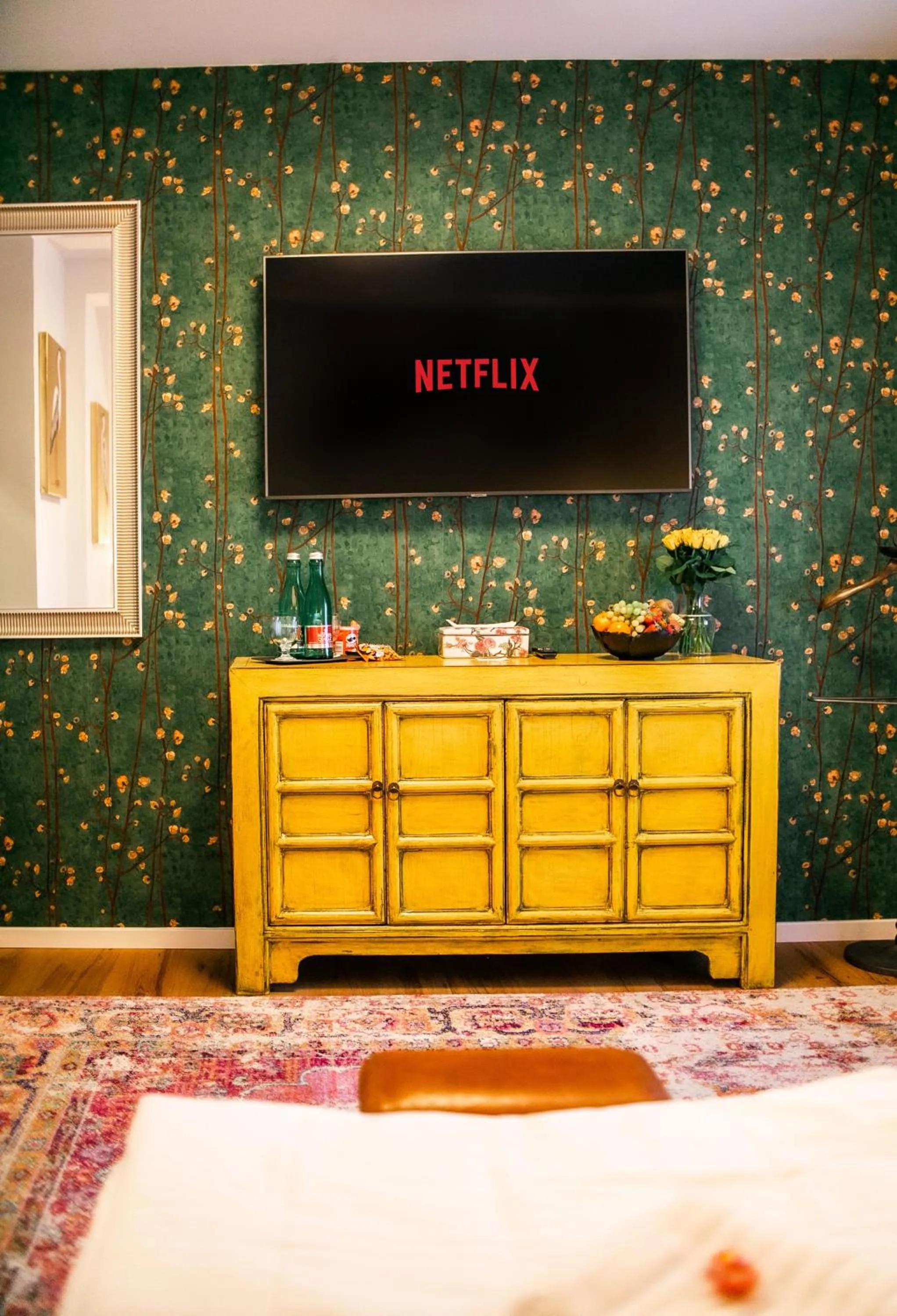 TV and multimedia, Bed in Pension Adalbert