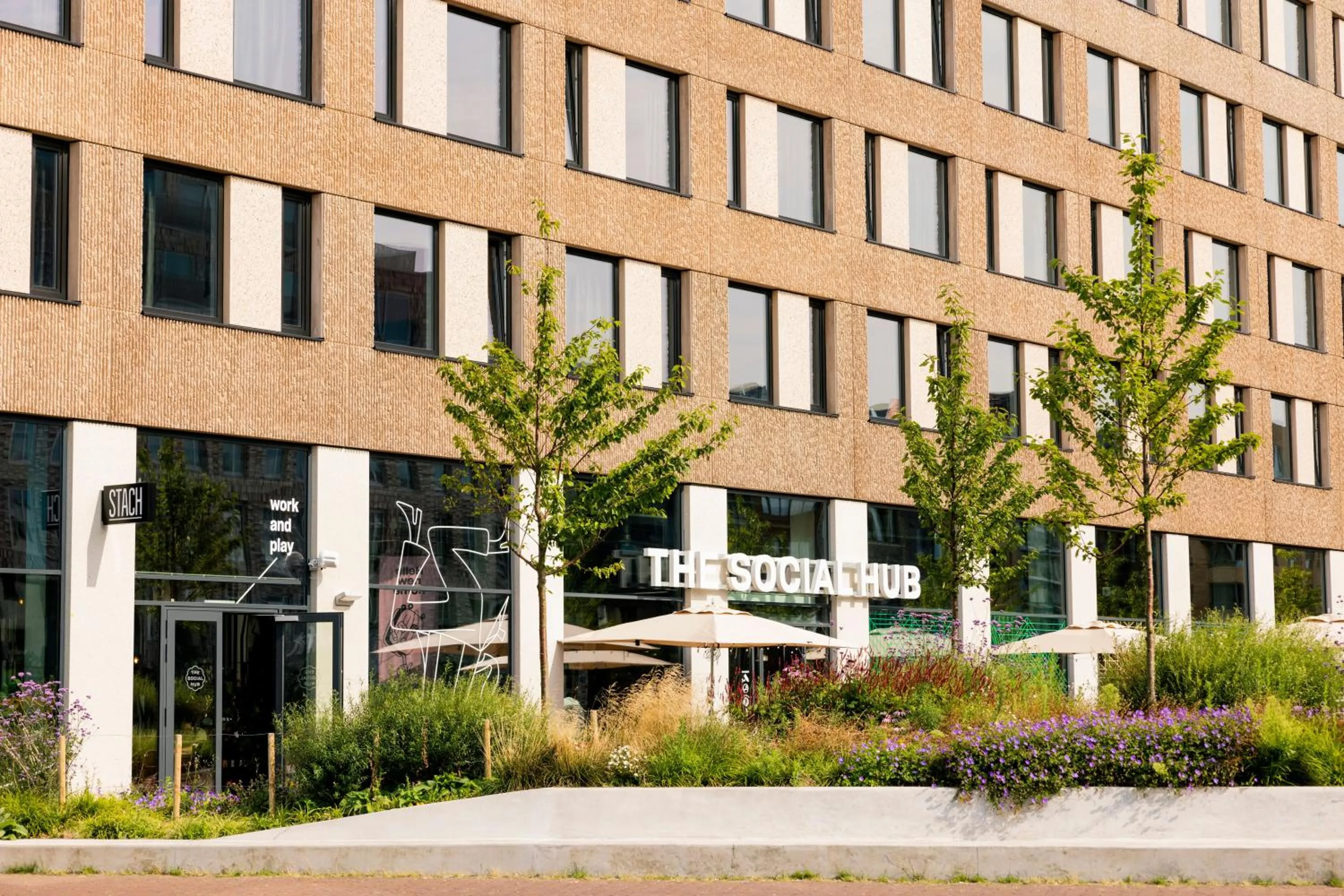 Property building in The Social Hub Delft