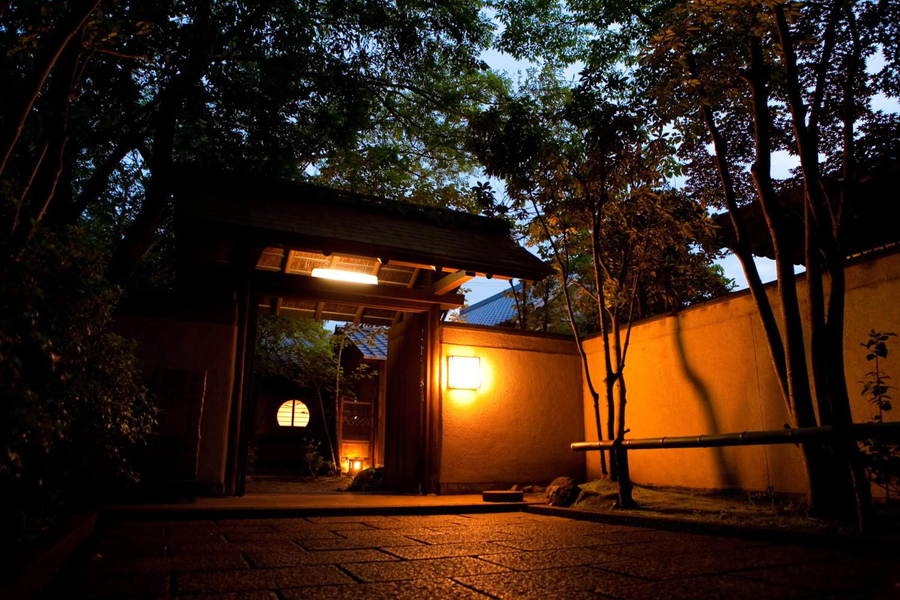 Facade/entrance in Ryotei Tanokura