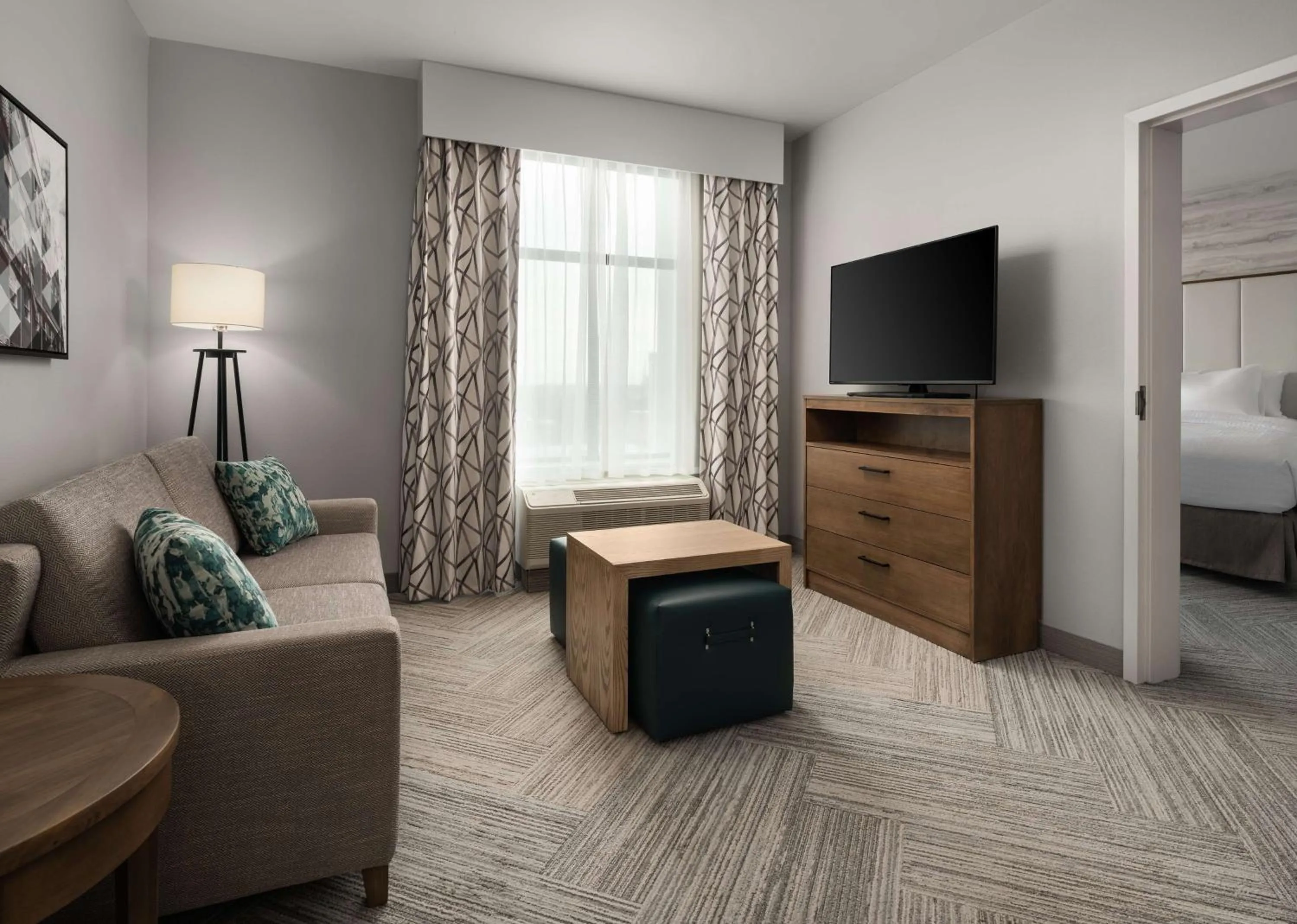 Living room in Homewood Suites By Hilton Jackson Fondren Medical District