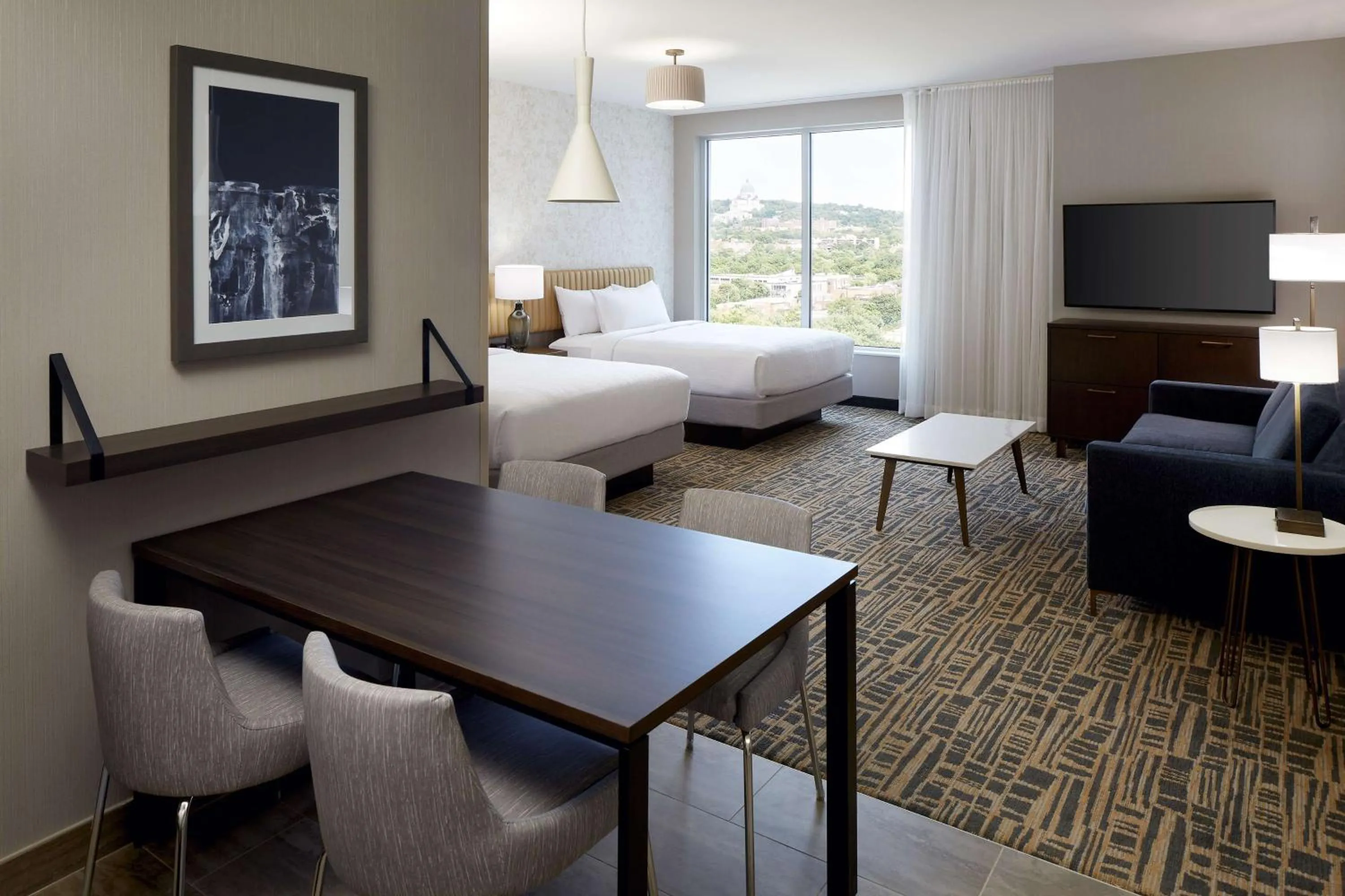 Bedroom, Bed in Homewood Suites By Hilton Montreal Midtown